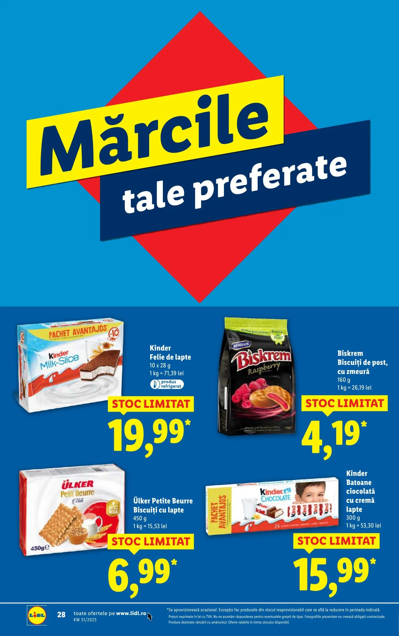 Lidl akciós újság Románia 07.28–08.03 – 28. oldal