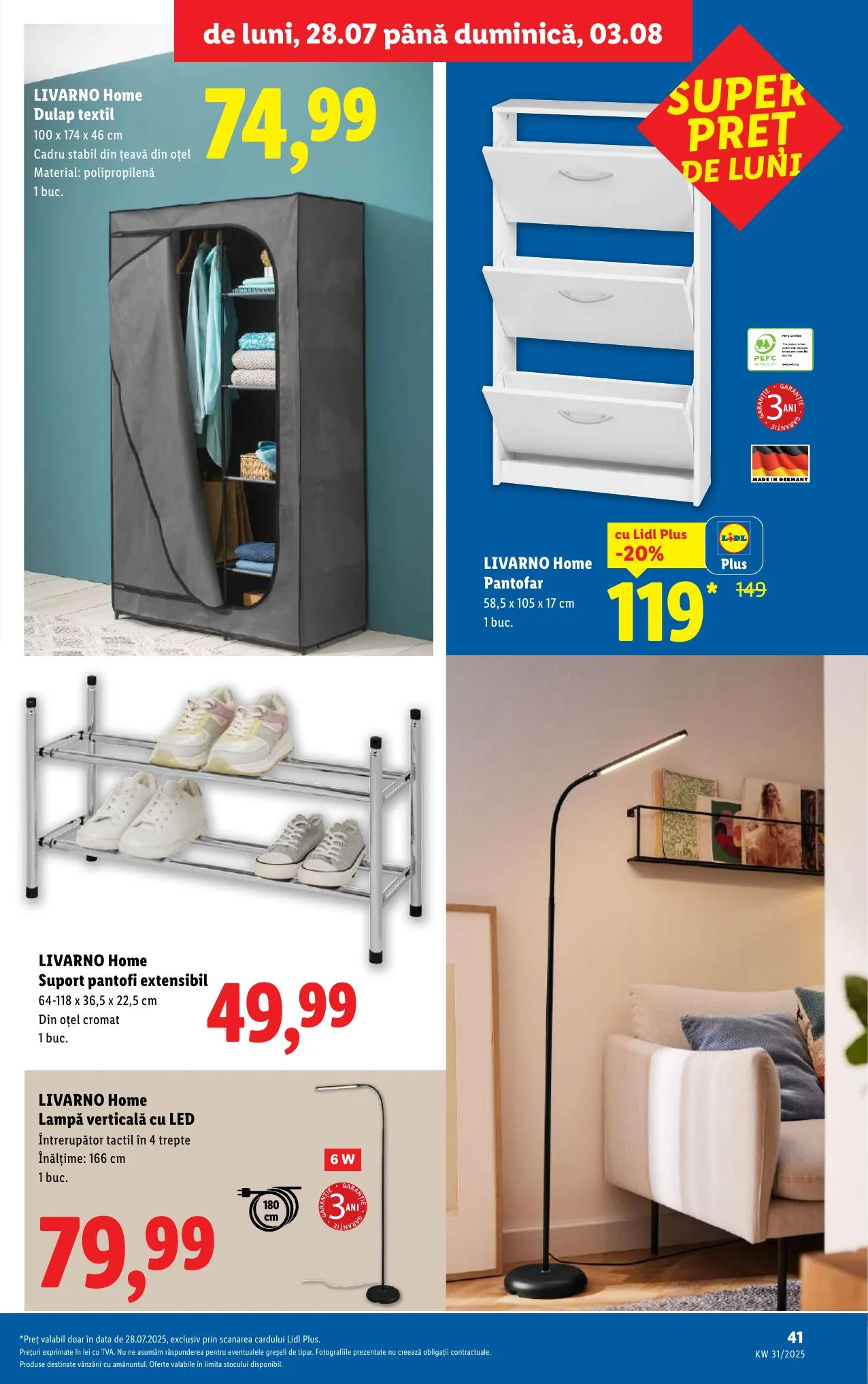 Lidl akciós újság Románia 07.28–08.03 – 41. oldal