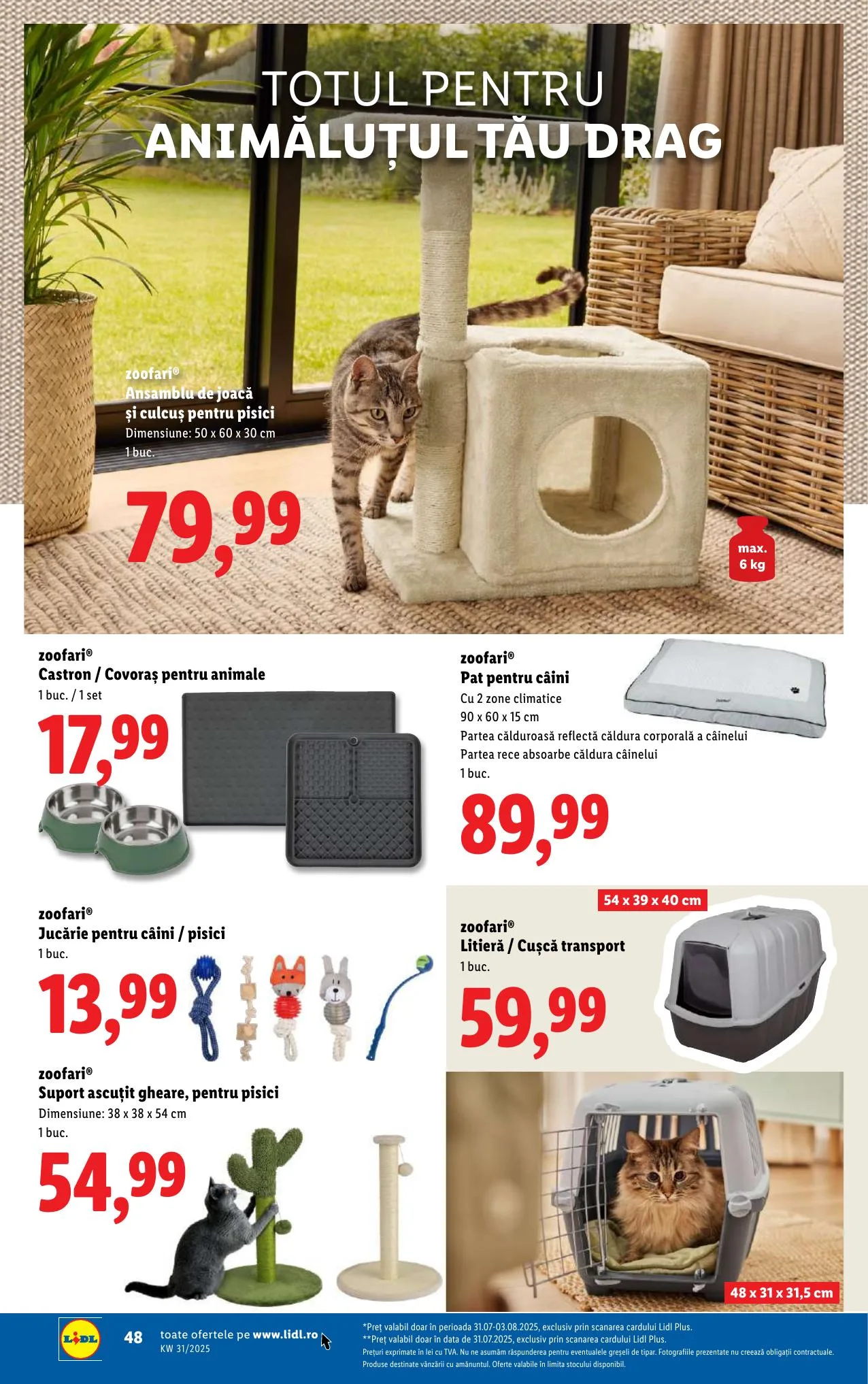 Lidl akciós újság Románia 07.28–08.03 – 48. oldal
