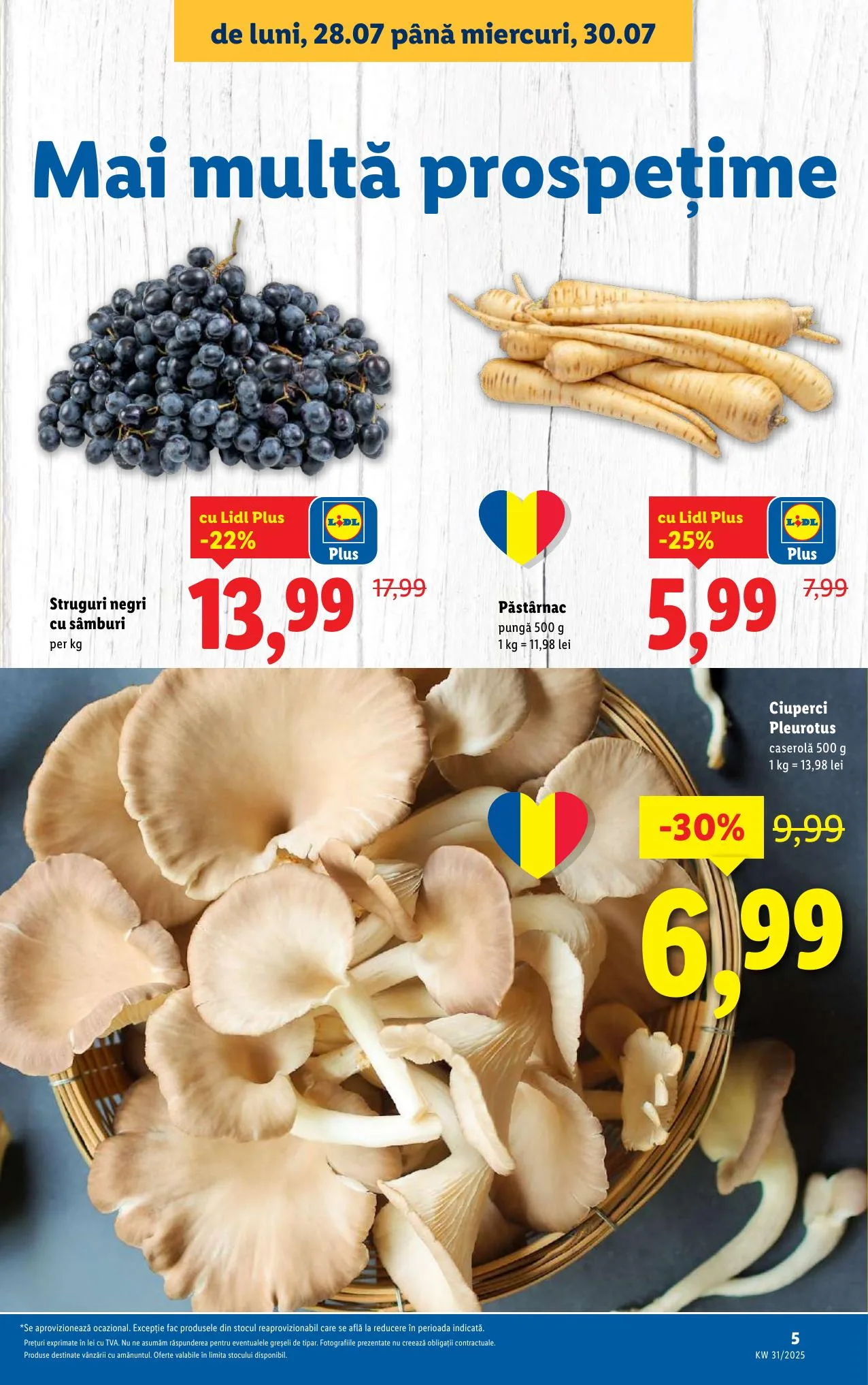 Lidl akciós újság Románia 07.28–08.03 – 5. oldal