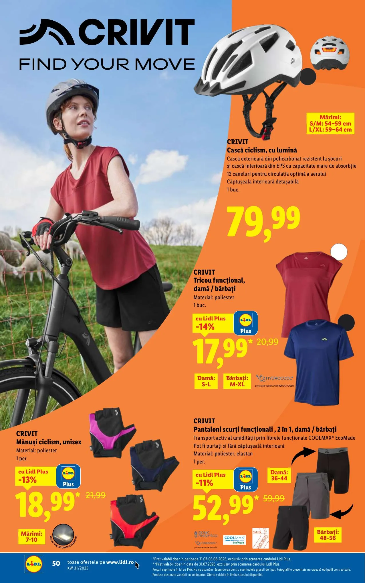 Lidl akciós újság Románia 07.28–08.03 – 50. oldal