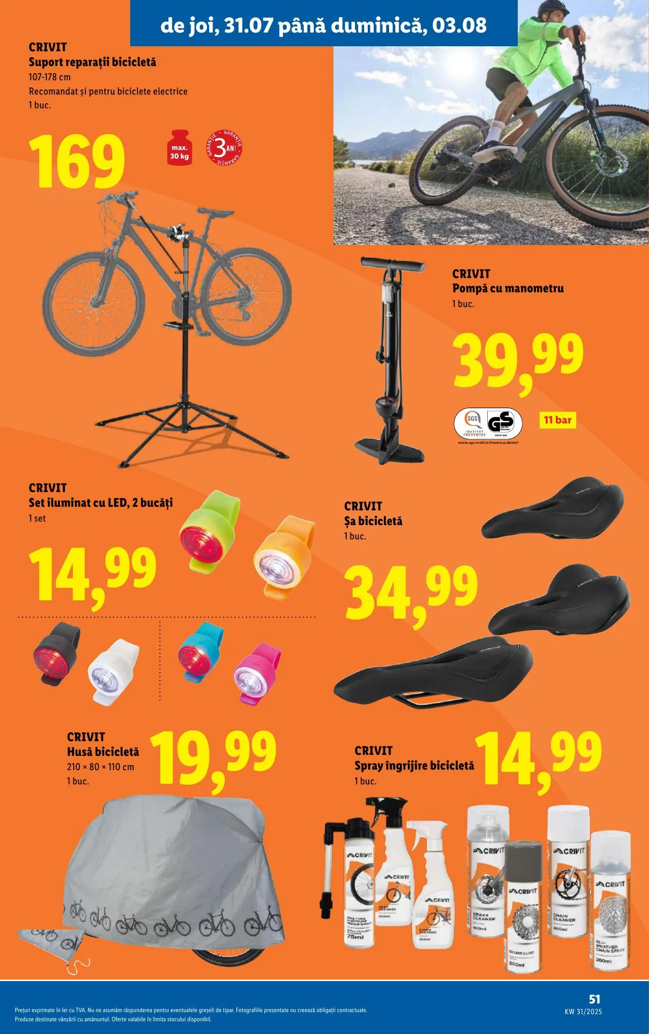 Lidl akciós újság Románia 07.28–08.03 – 51. oldal