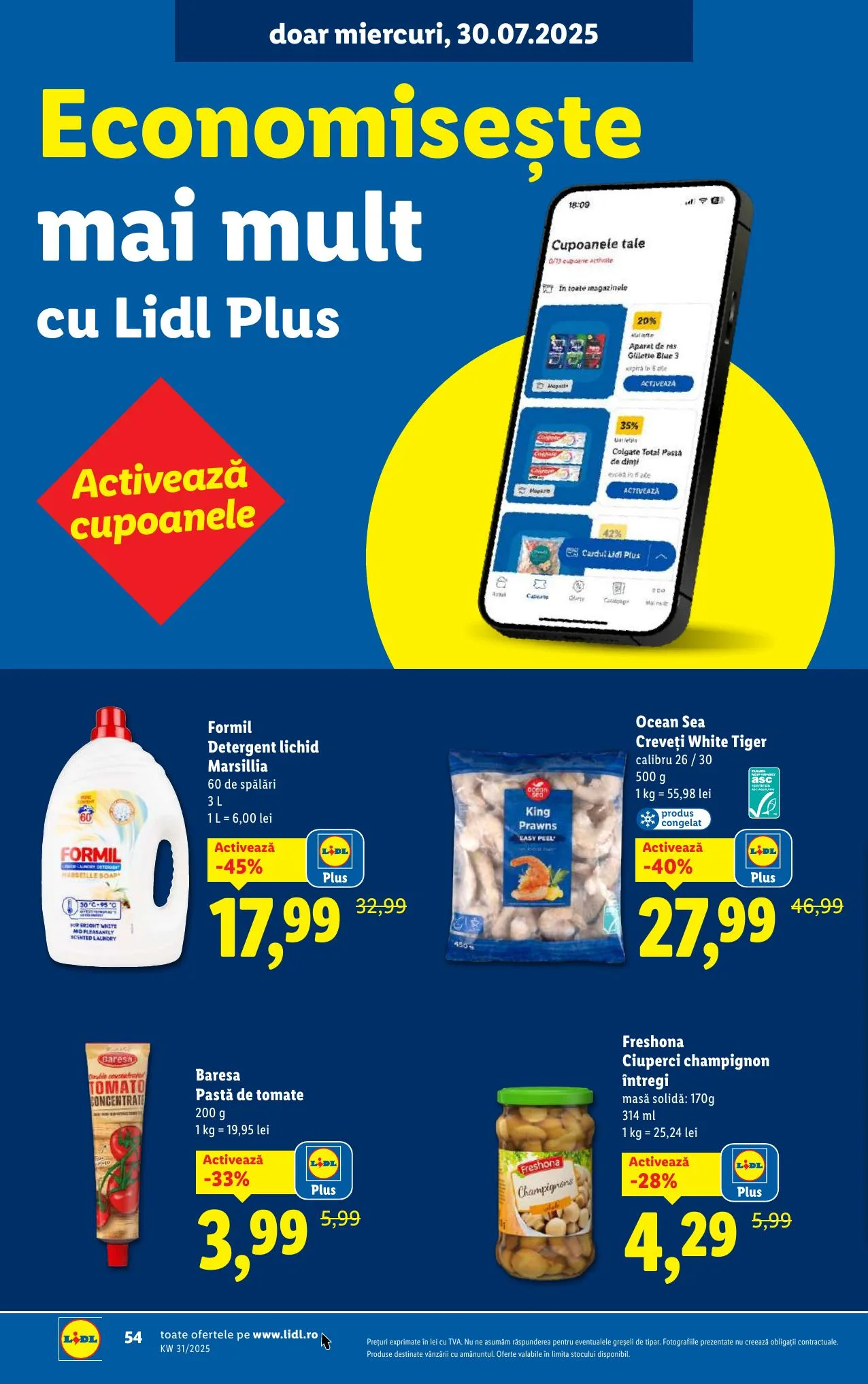 Lidl akciós újság Románia 07.28–08.03 – 54. oldal