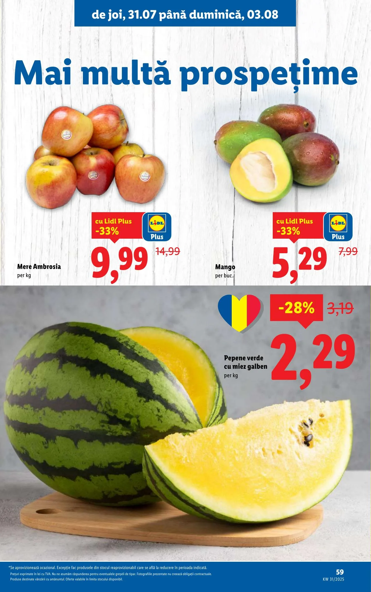 Lidl akciós újság Románia 07.28–08.03 – 59. oldal