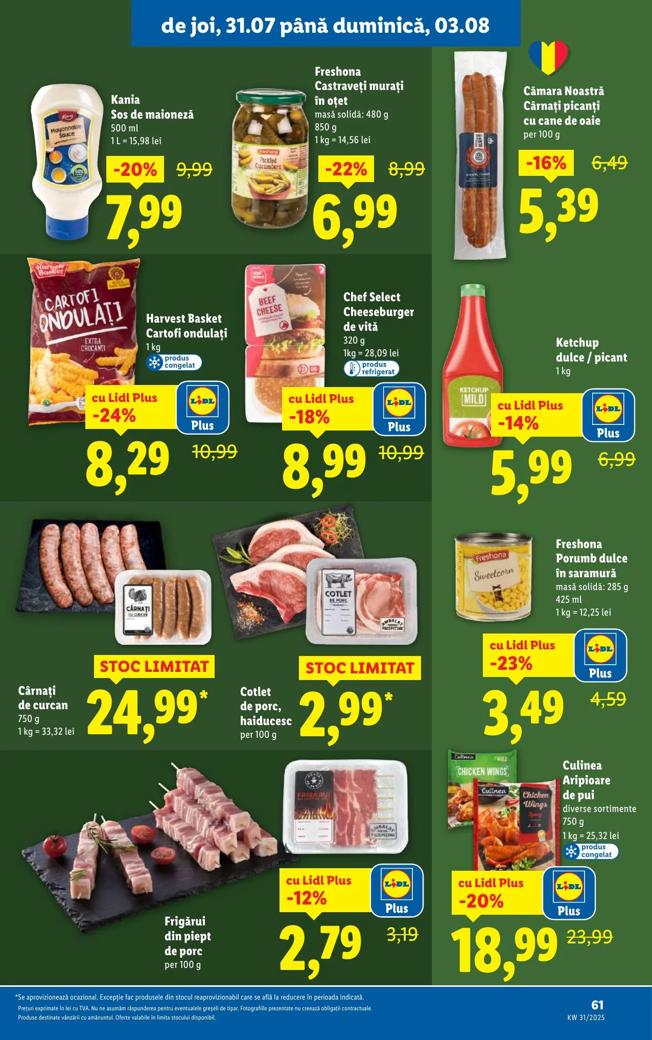 Lidl akciós újság Románia 07.28–08.03 – 61. oldal