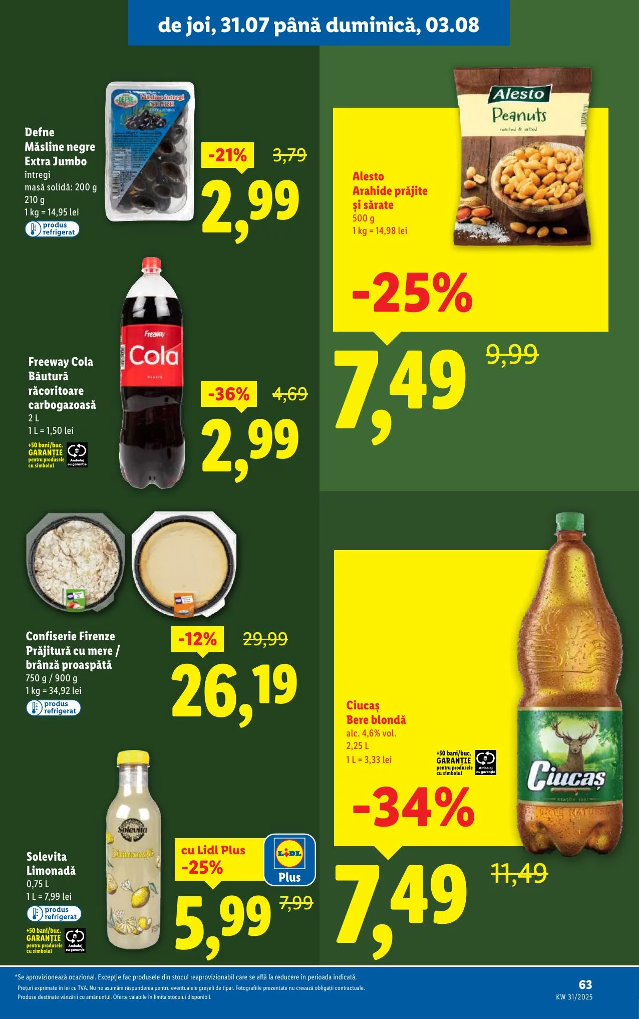 Lidl akciós újság Románia 07.28–08.03 – 63. oldal
