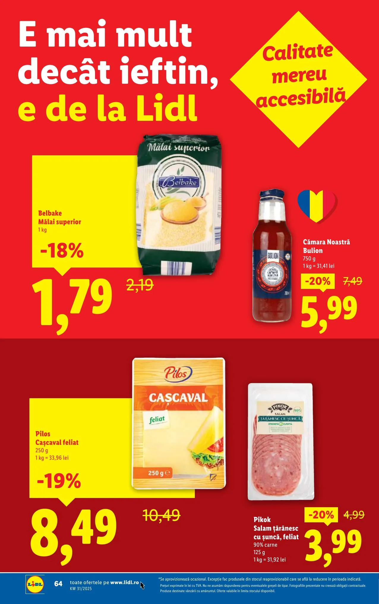 Lidl akciós újság Románia 07.28–08.03 – 64. oldal