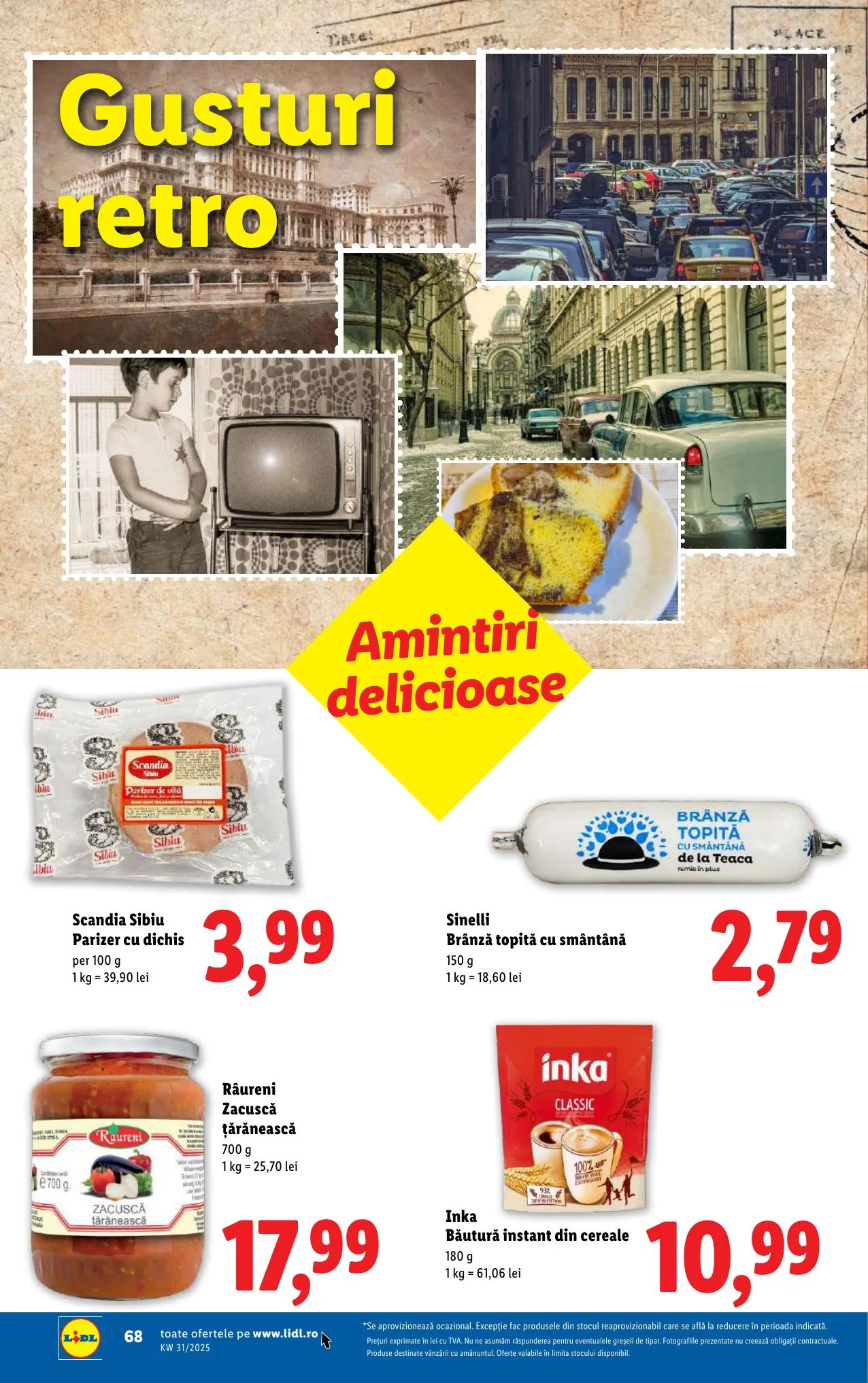 Lidl akciós újság Románia 07.28–08.03 – 68. oldal