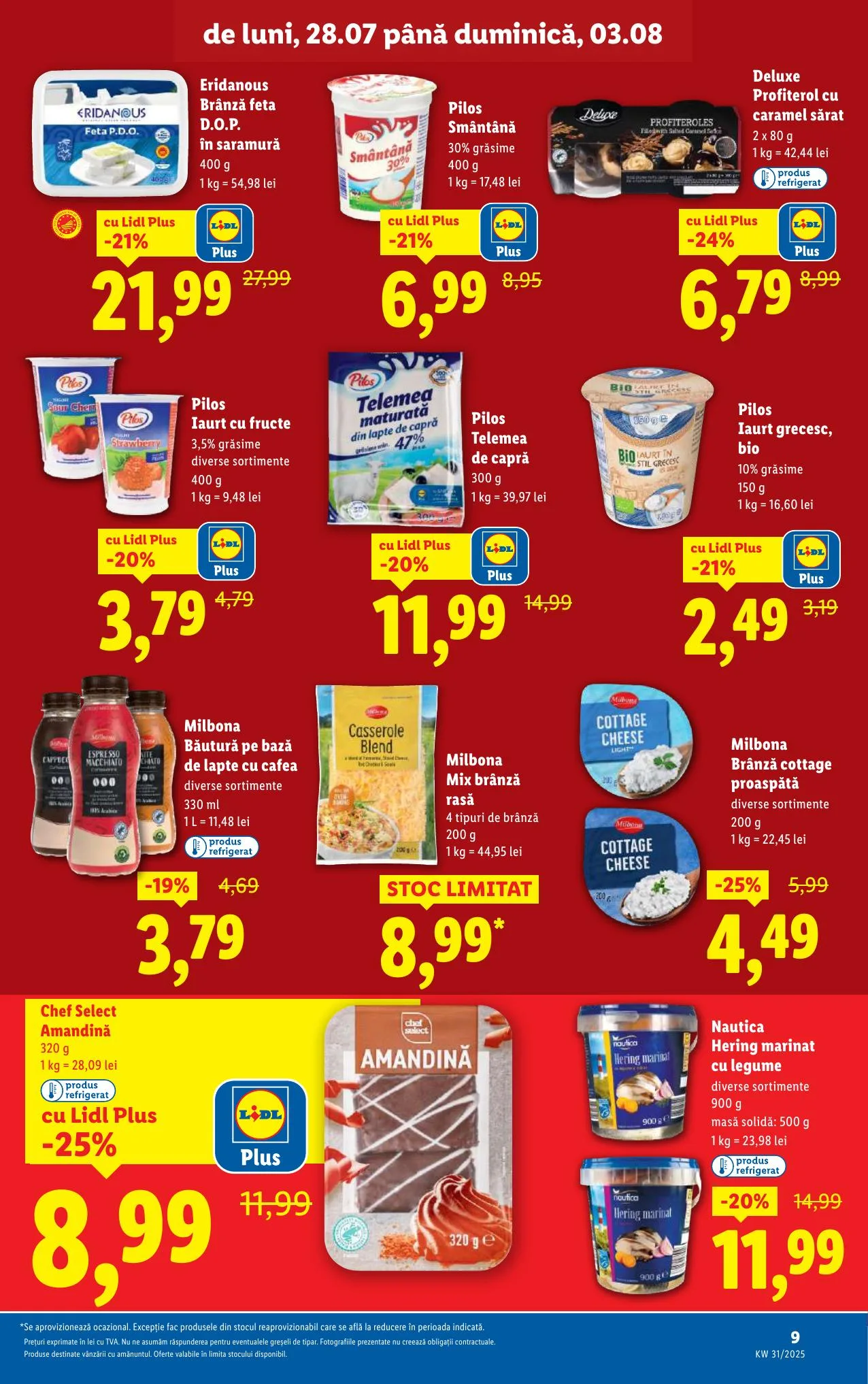 Lidl akciós újság Románia 07.28–08.03 – 9. oldal