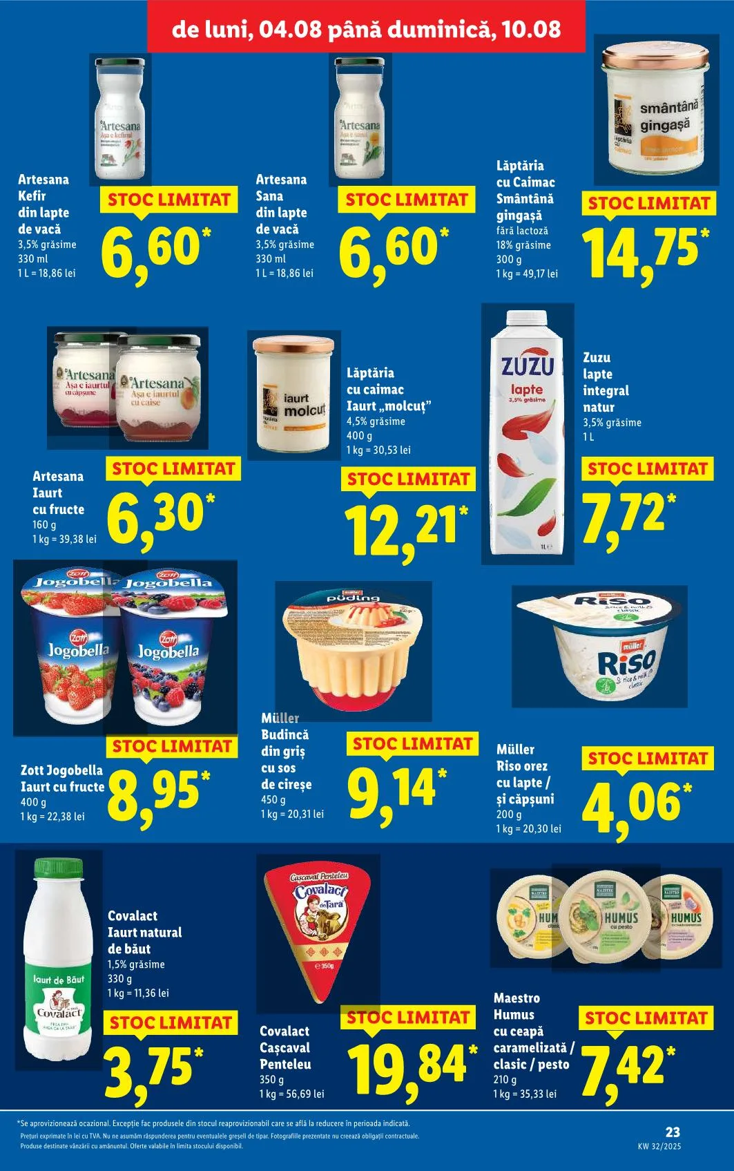 Lidl akciós újság Románia 08.04–08.10 – 18. oldal