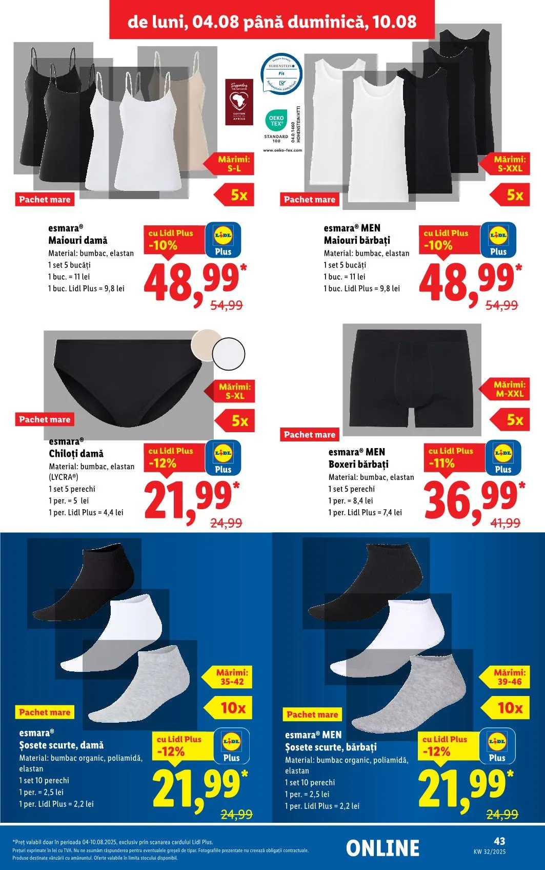 Lidl akciós újság Románia 08.04–08.10 – 40. oldal