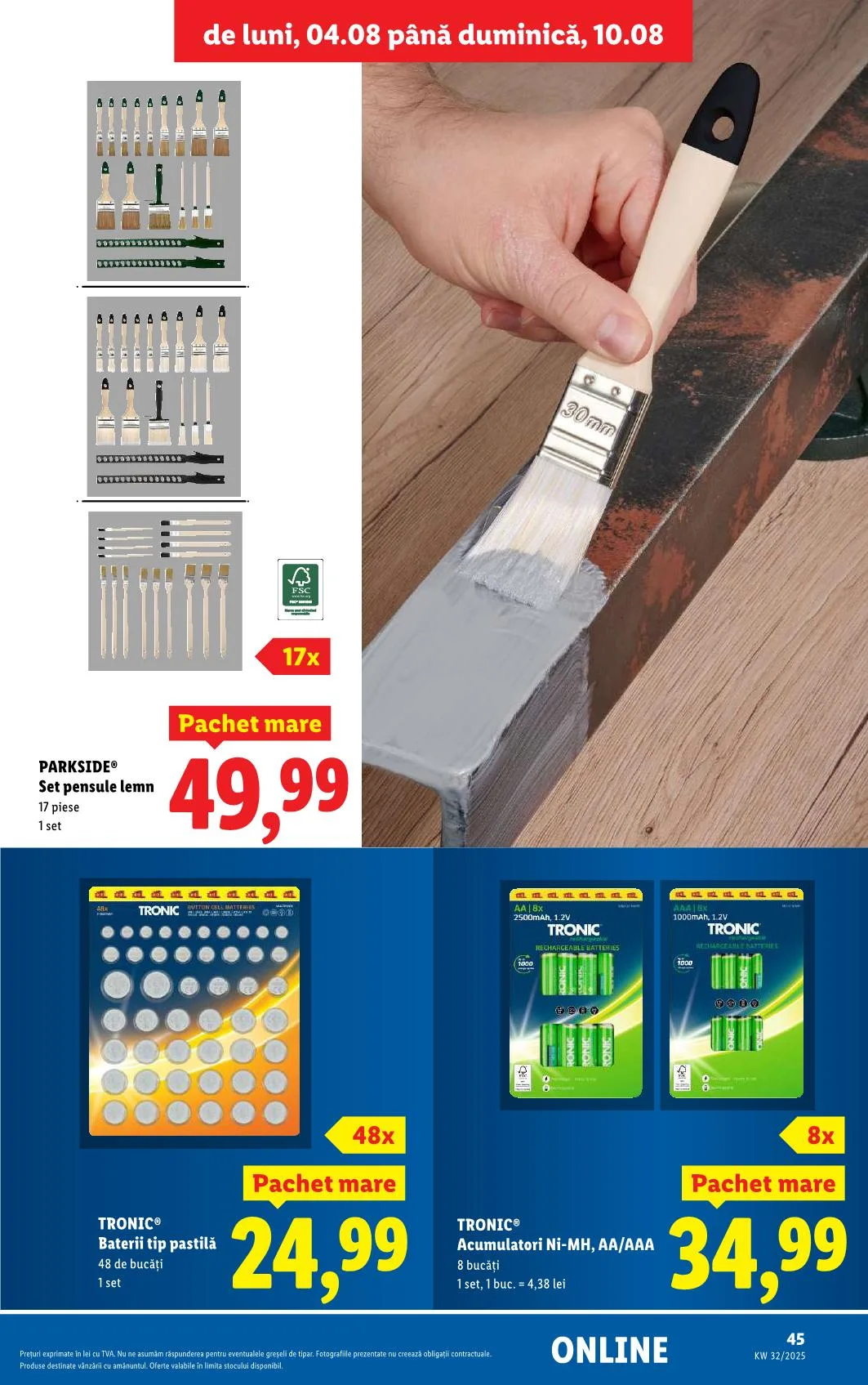 Lidl akciós újság Románia 08.04–08.10 – 42. oldal