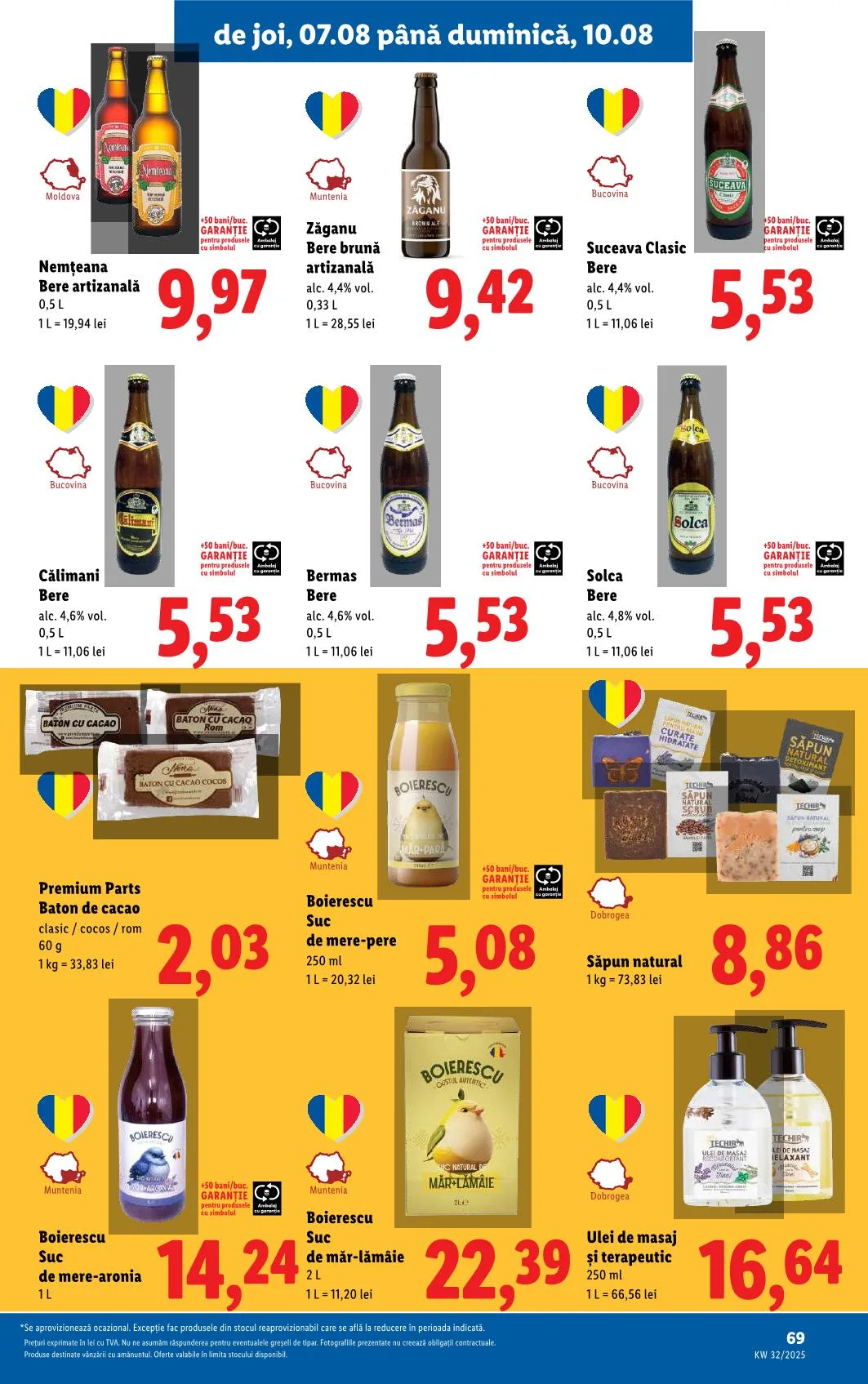 Lidl akciós újság Románia 08.04–08.10 – 69. oldal
