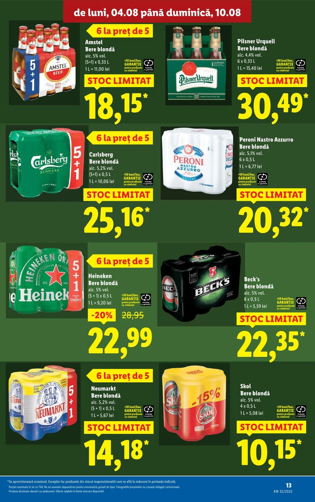 Lidl akciós újság Románia 08.04–08.10 – 7. oldal