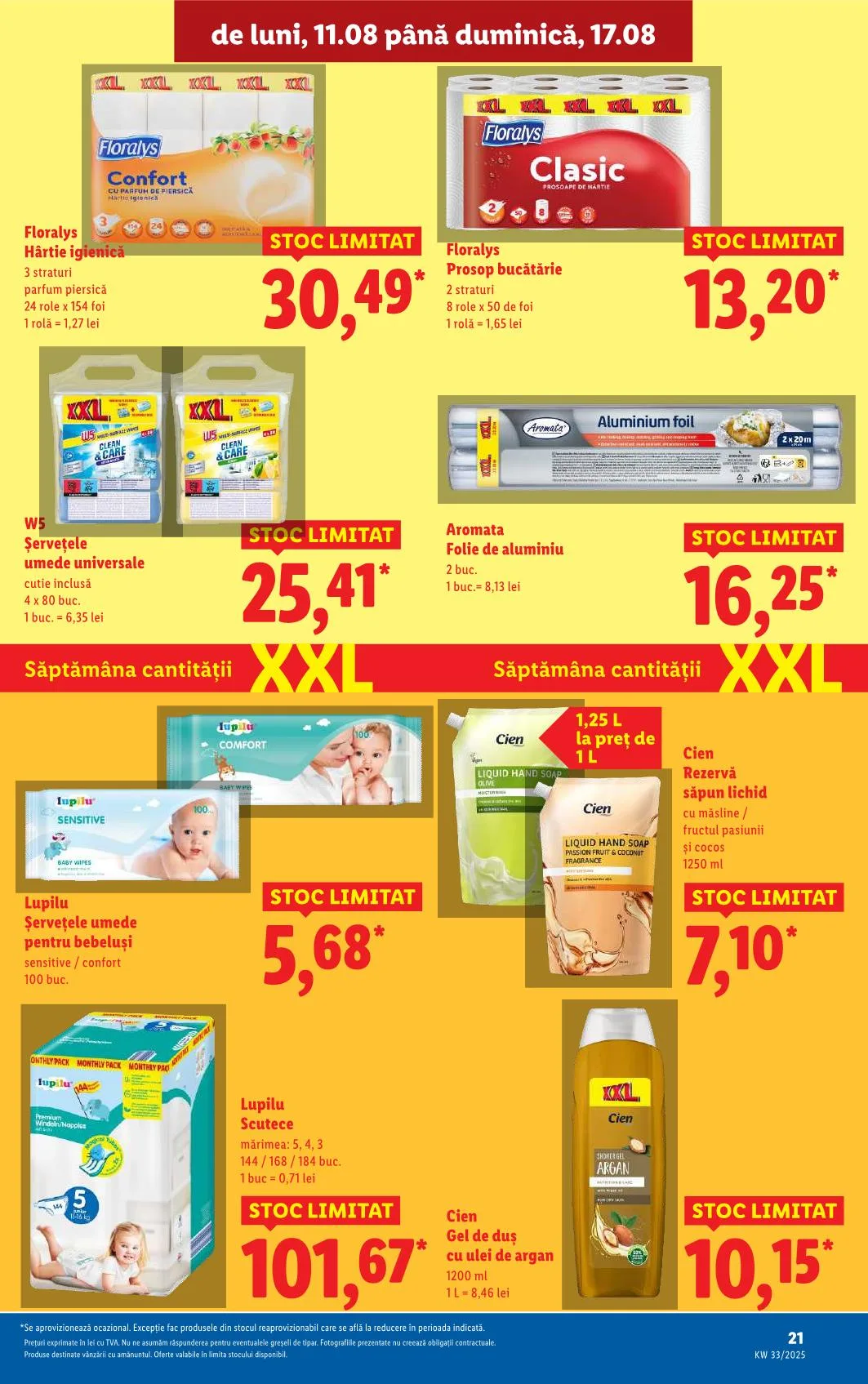 Lidl akciós újság Románia 08.11–08.17 – 16. oldal
