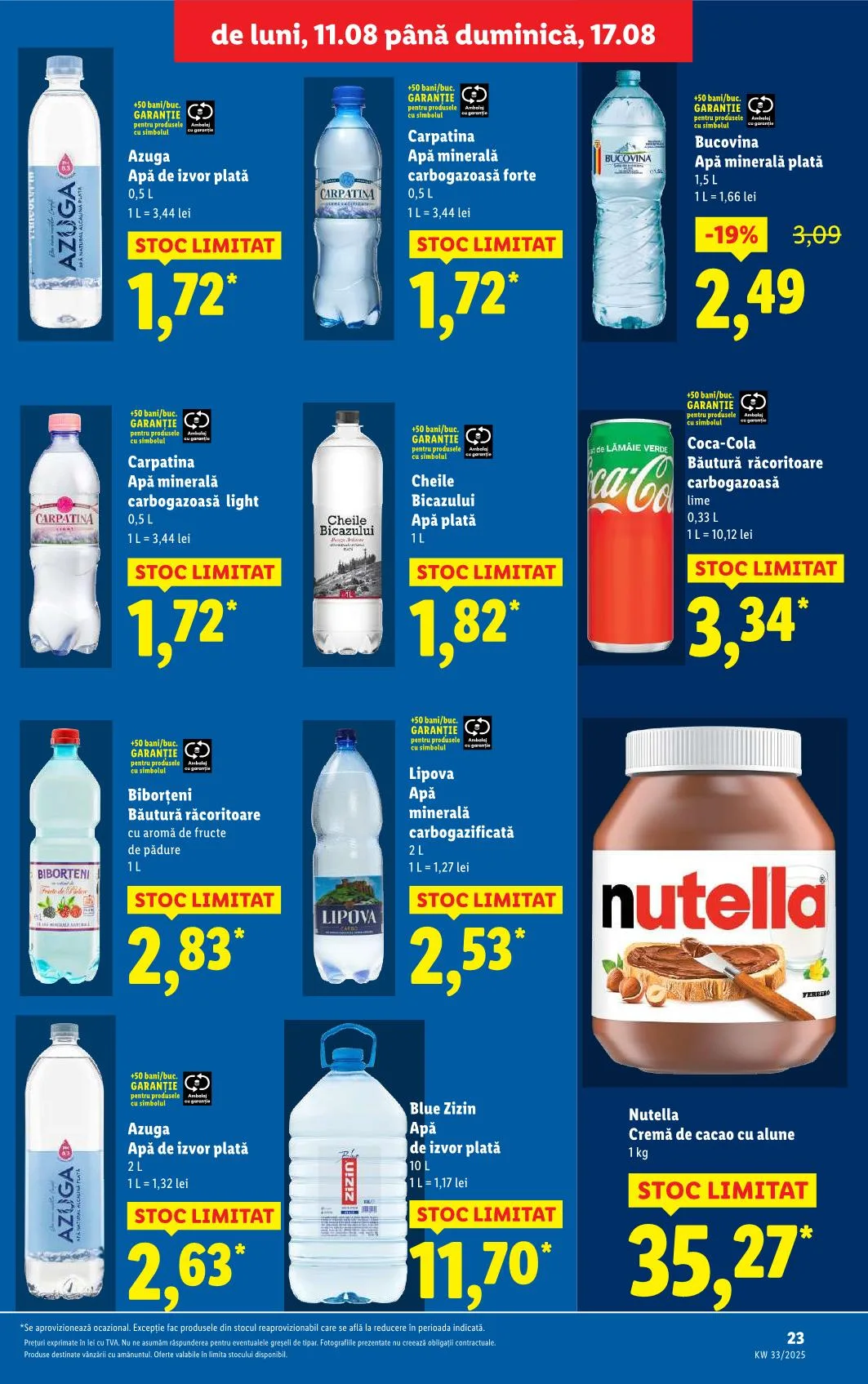 Lidl akciós újság Románia 08.11–08.17 – 18. oldal