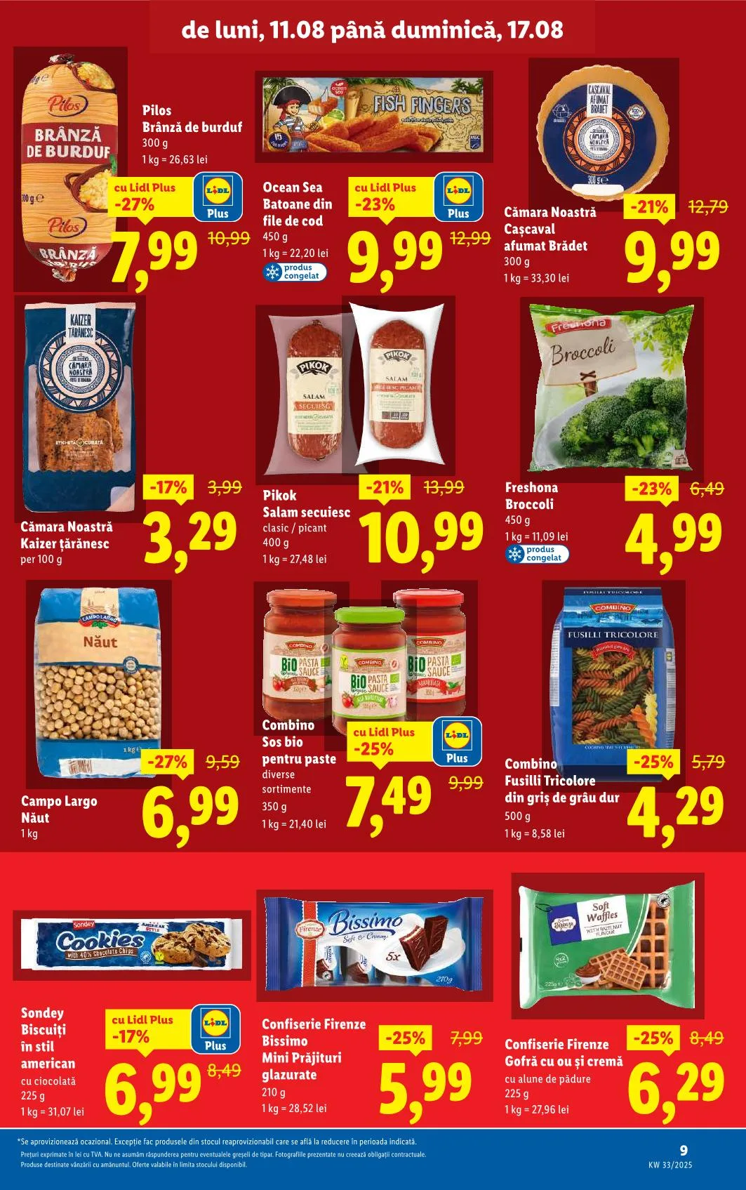 Lidl akciós újság Románia 08.11–08.17 – 3. oldal