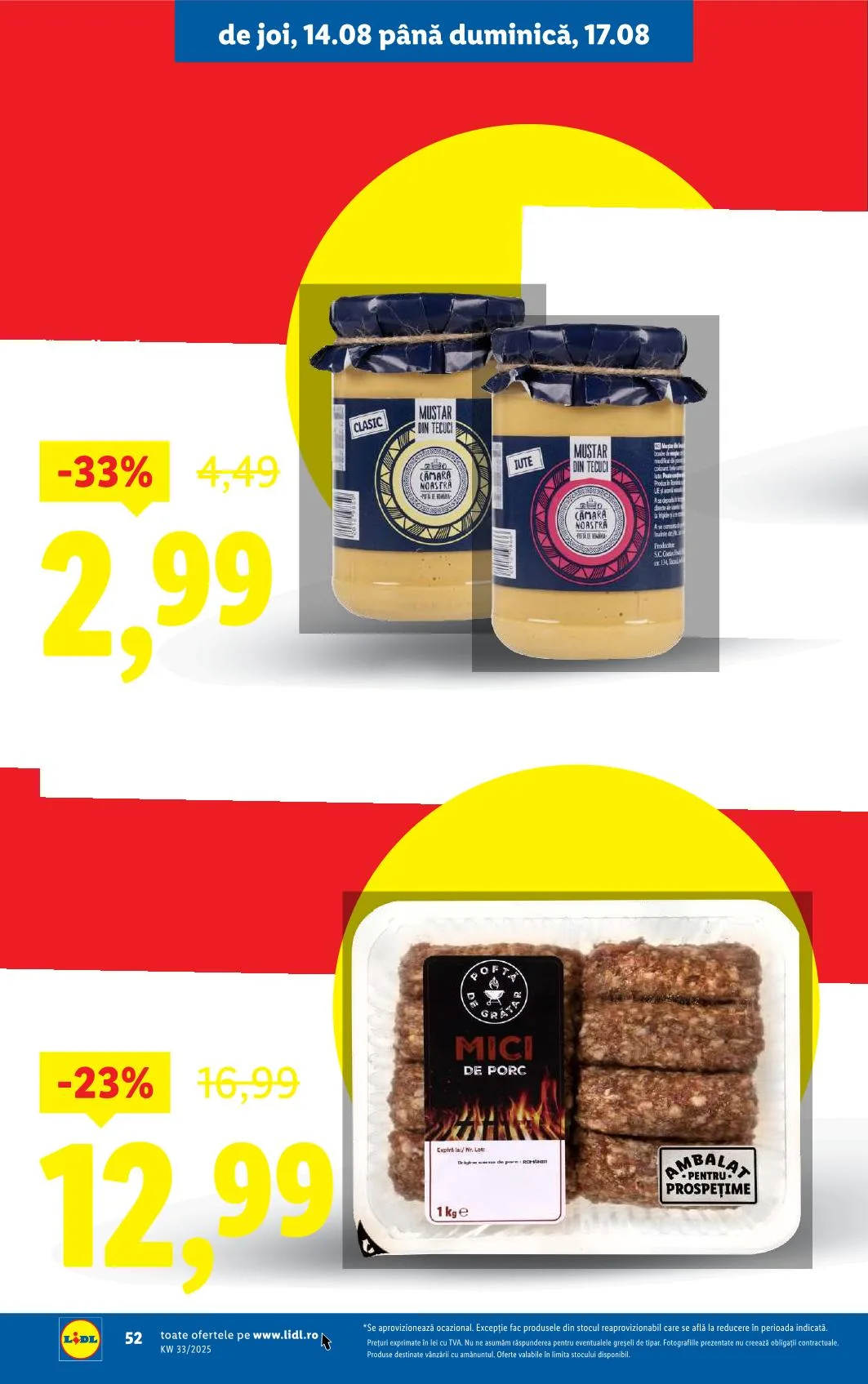 Lidl akciós újság Románia 08.11–08.17 – 50. oldal