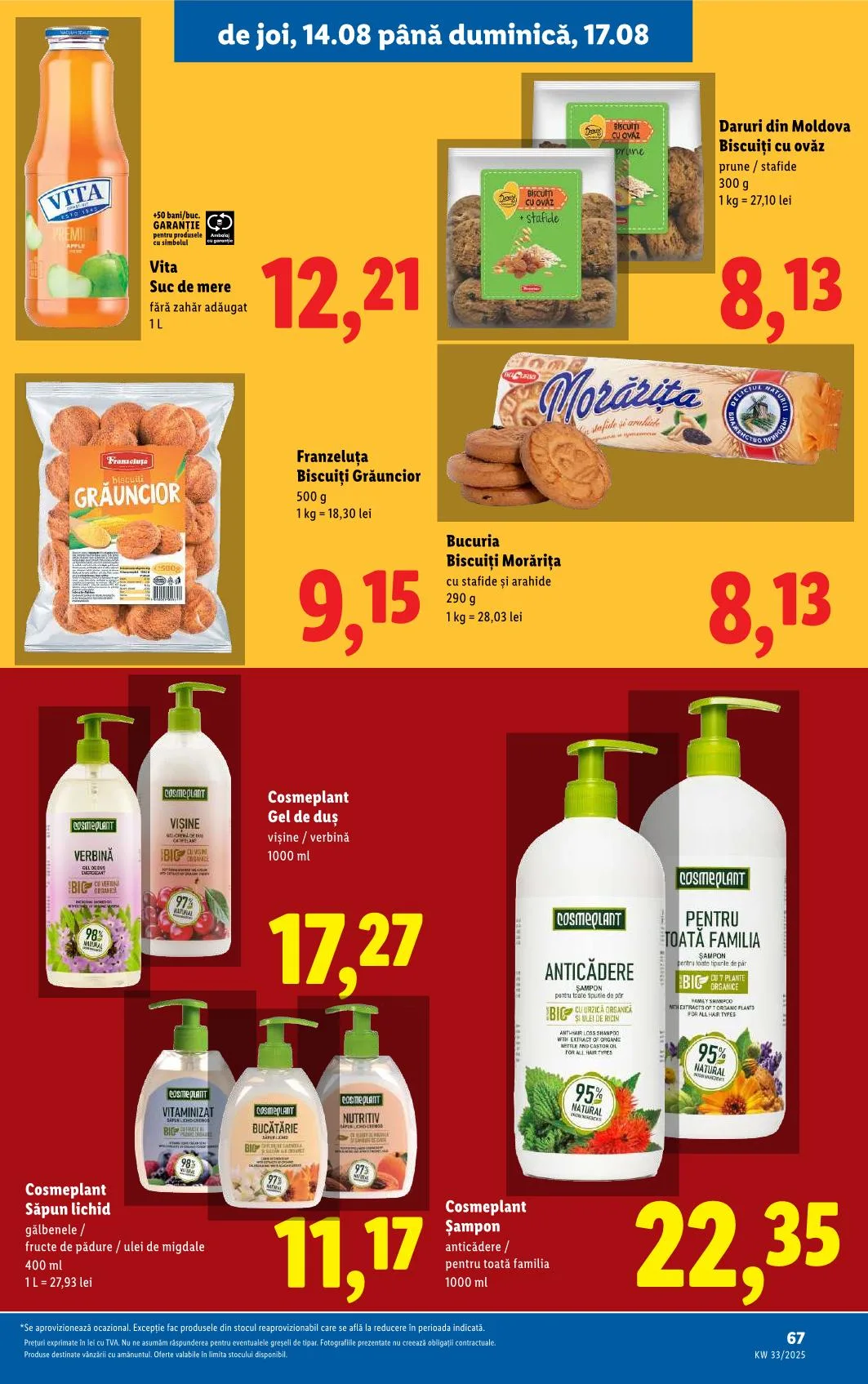 Lidl akciós újság Románia 08.11–08.17 – 66. oldal