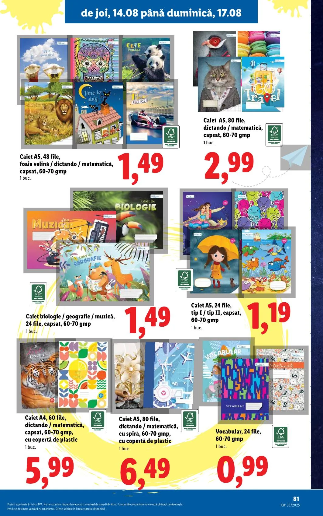 Lidl akciós újság Románia 08.11–08.17 – 82. oldal
