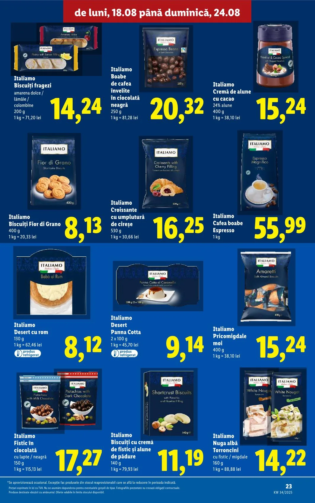 Lidl akciós újság Románia 08.18–08.24 – 16. oldal
