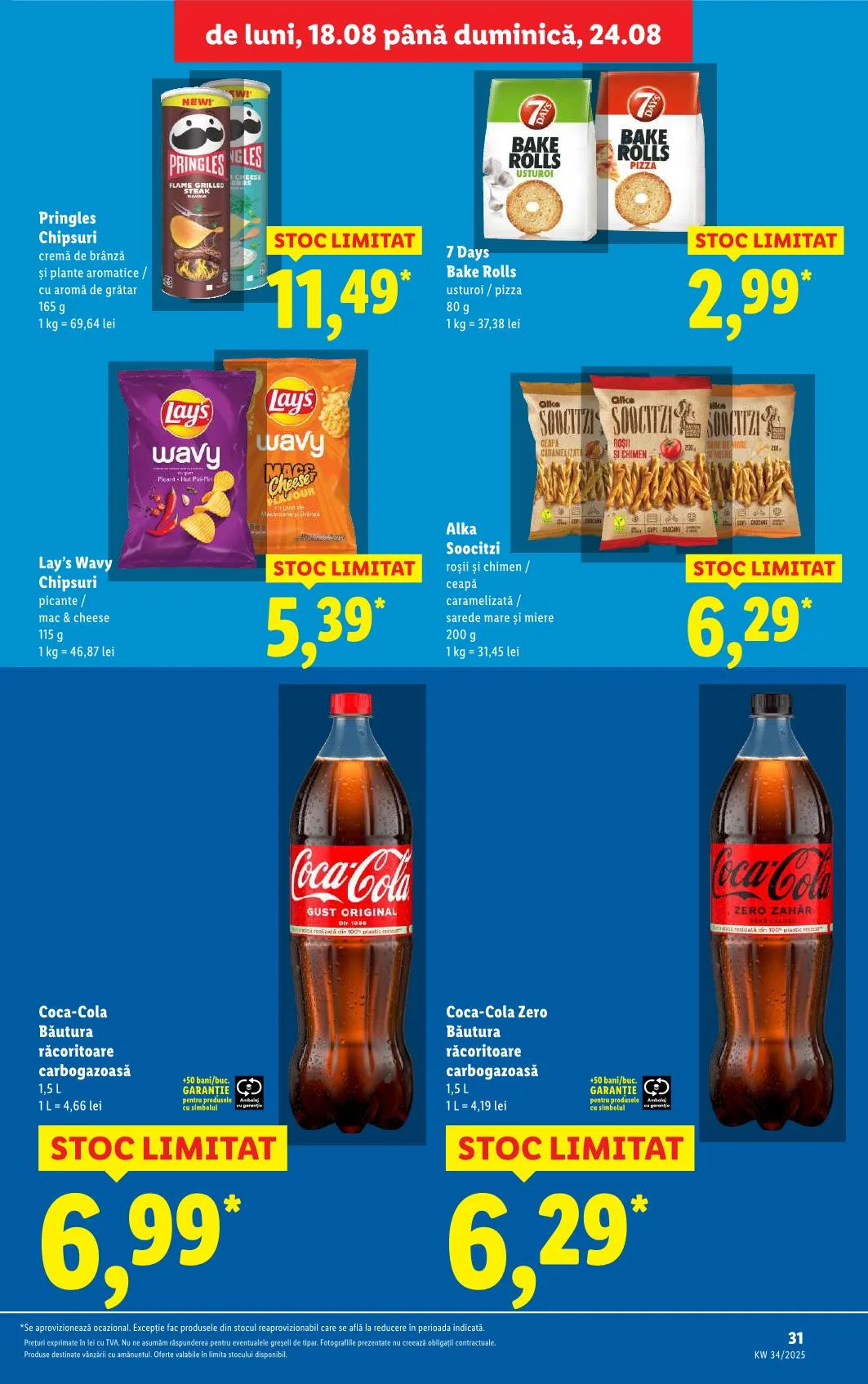 Lidl akciós újság Románia 08.18–08.24 – 25. oldal