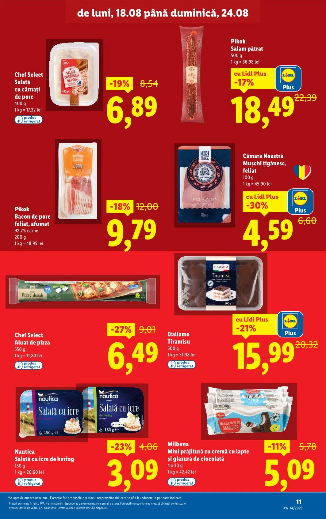 Lidl akciós újság Románia 08.18–08.24 – 3. oldal
