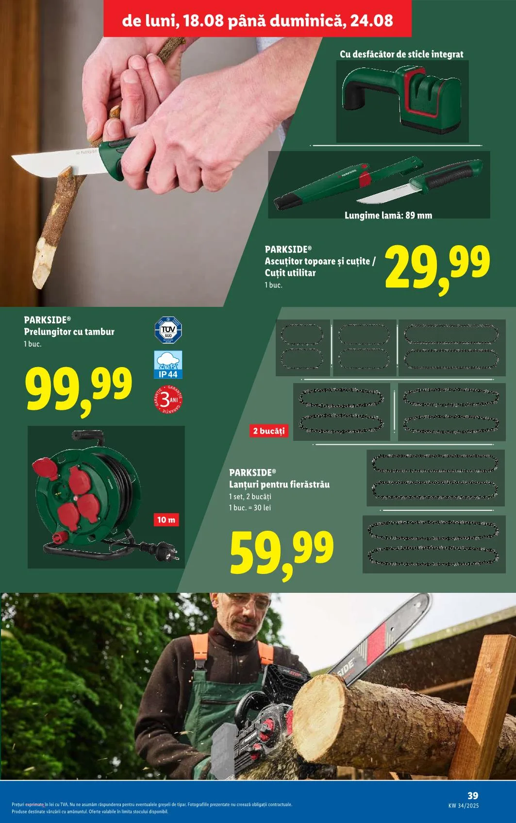 Lidl akciós újság Románia 08.18–08.24 – 33. oldal