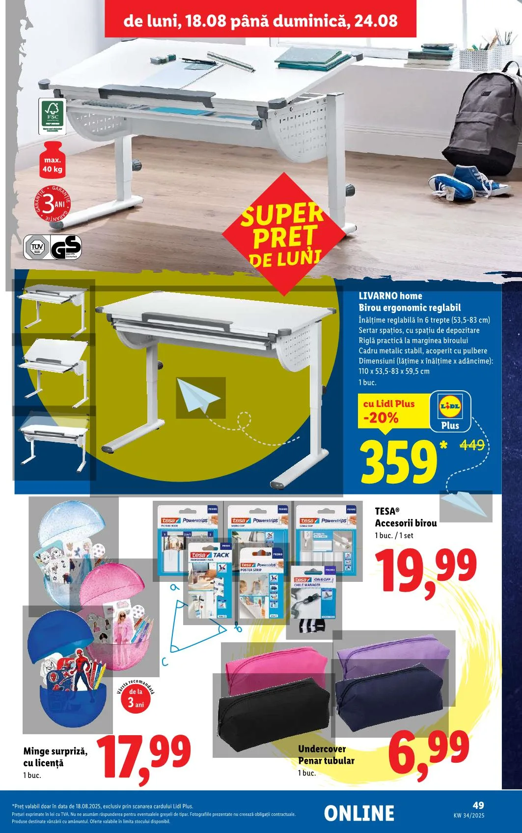 Lidl akciós újság Románia 08.18–08.24 – 44. oldal