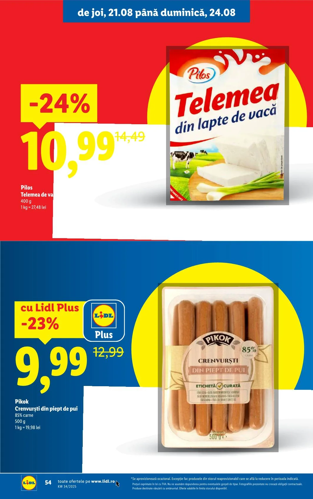 Lidl akciós újság Románia 08.18–08.24 – 50. oldal