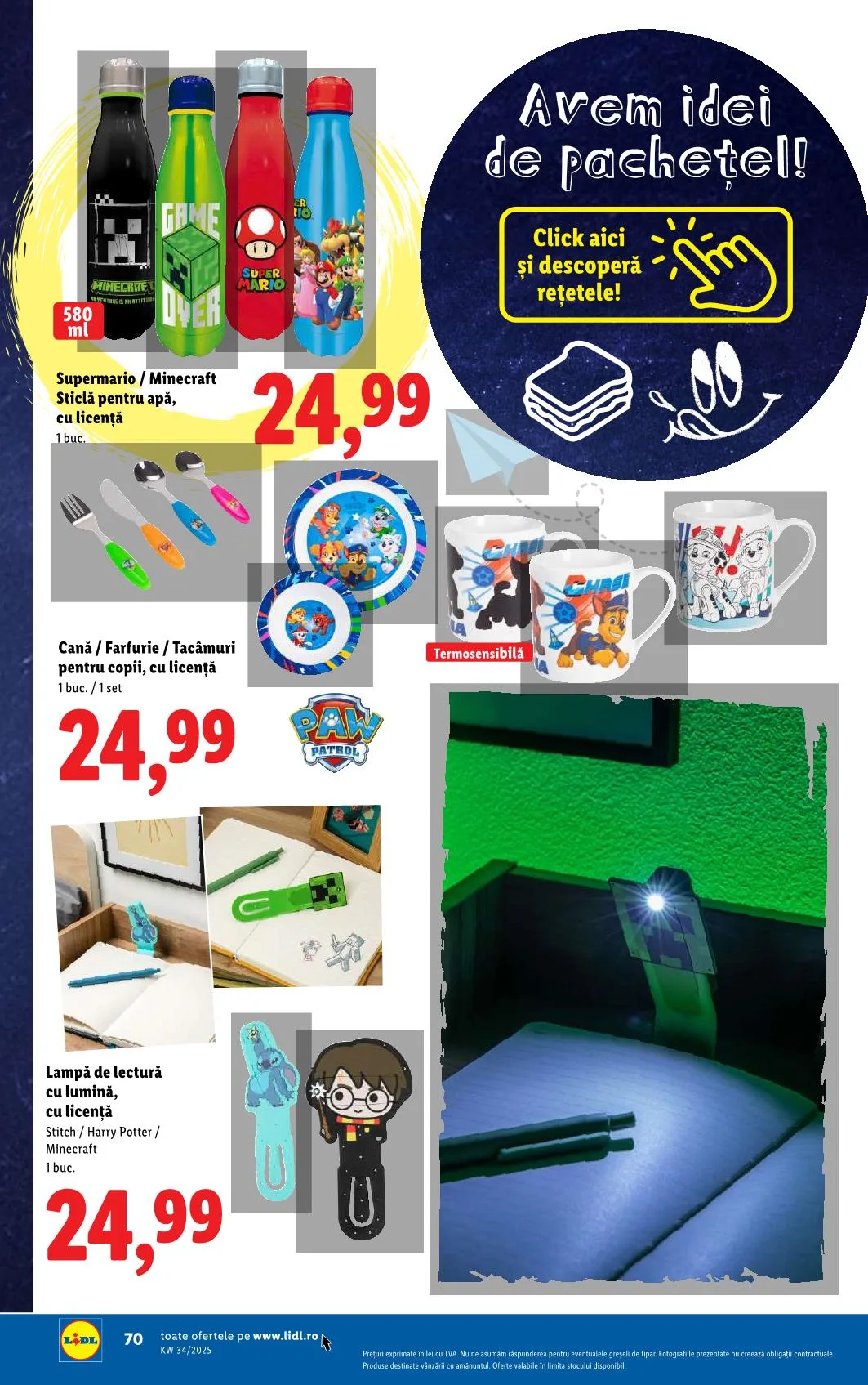 Lidl akciós újság Románia 08.18–08.24 – 68. oldal