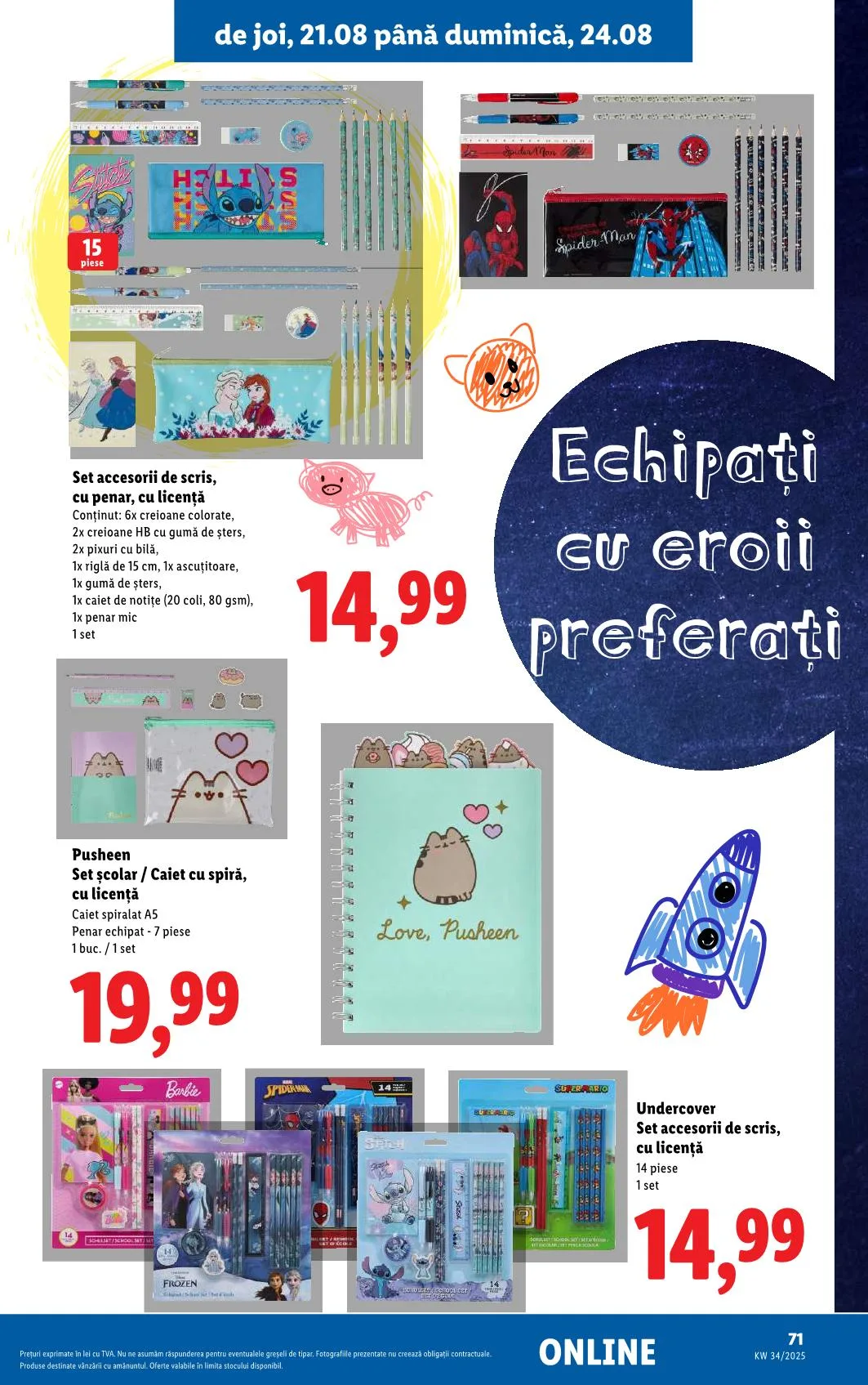 Lidl akciós újság Románia 08.18–08.24 – 69. oldal