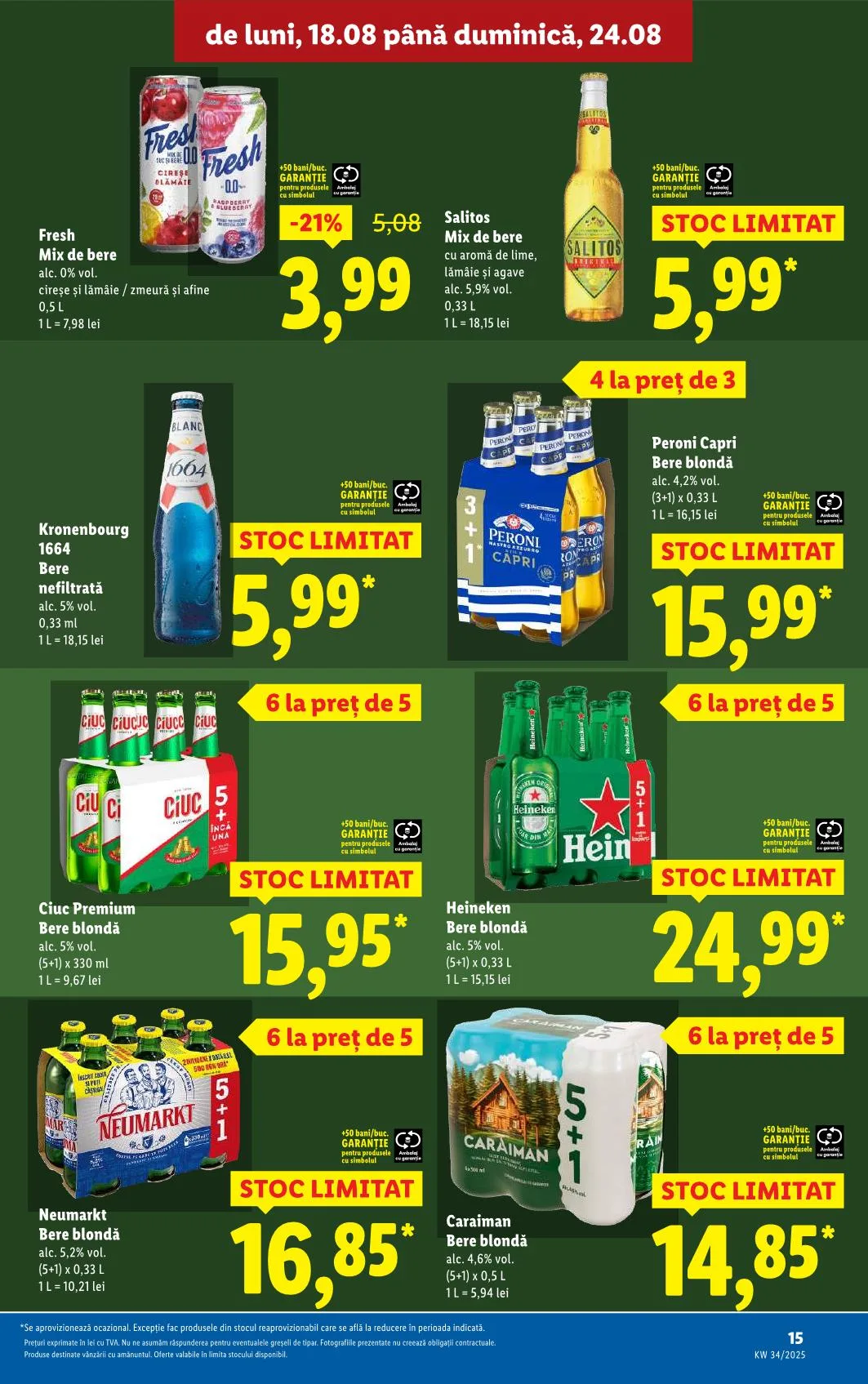 Lidl akciós újság Románia 08.18–08.24 – 7. oldal
