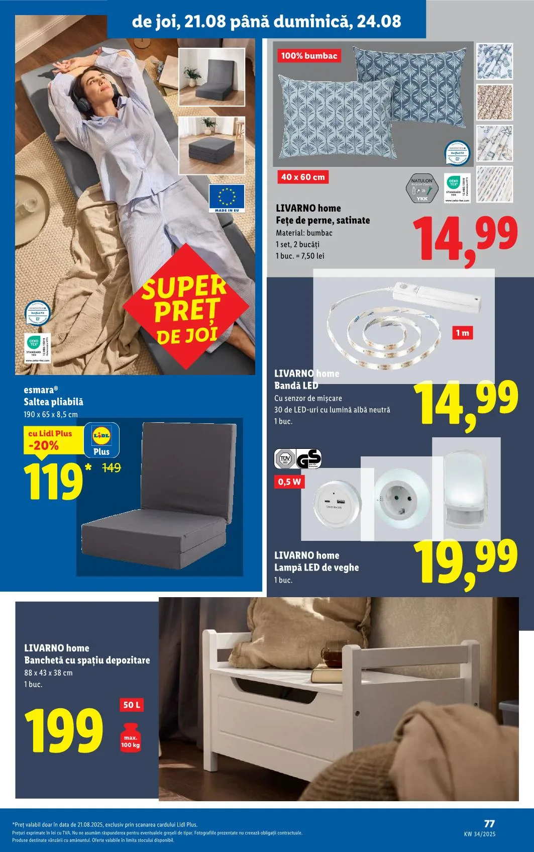 Lidl akciós újság Románia 08.18–08.24 – 75. oldal