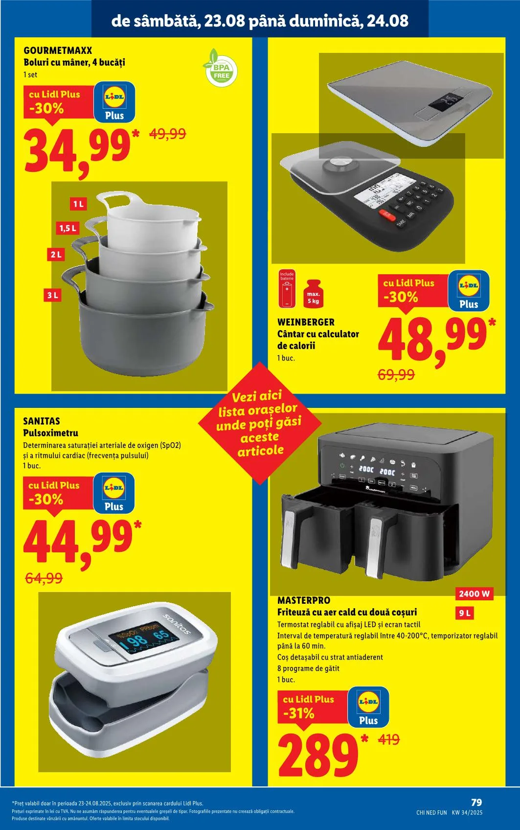 Lidl akciós újság Románia 08.18–08.24 – 77. oldal