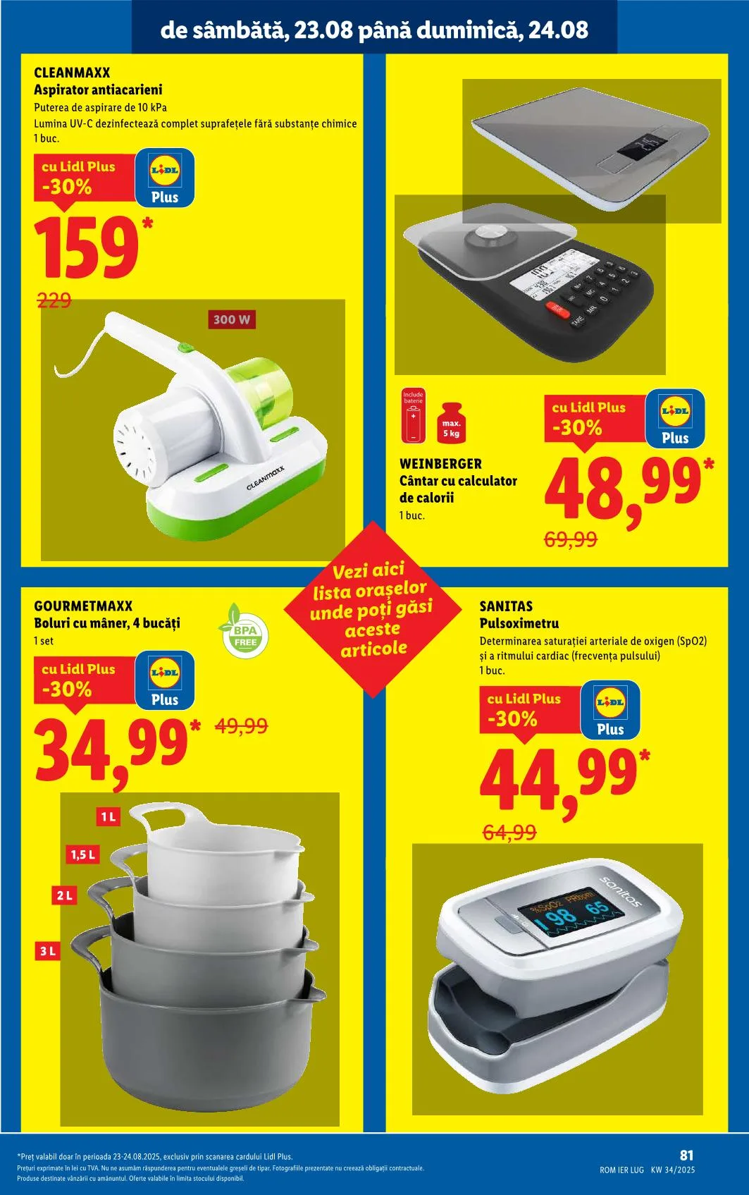Lidl akciós újság Románia 08.18–08.24 – 80. oldal