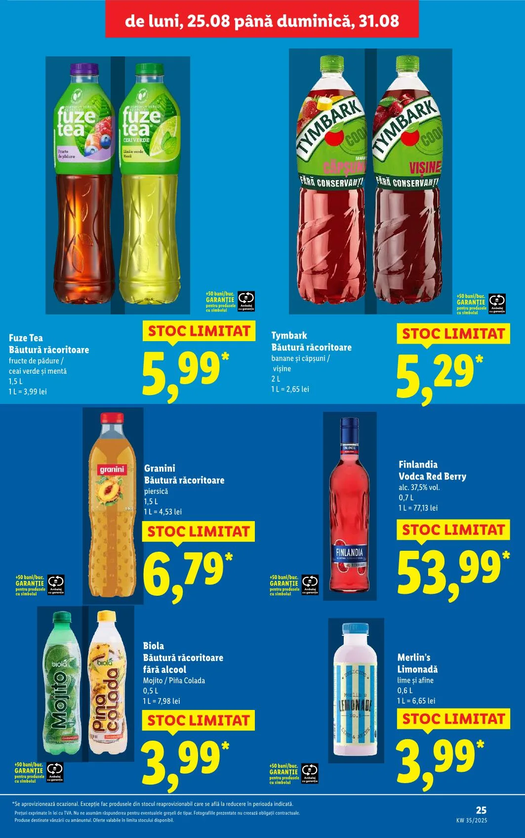 Lidl akciós újság Románia 08.25–08.31 – 18. oldal