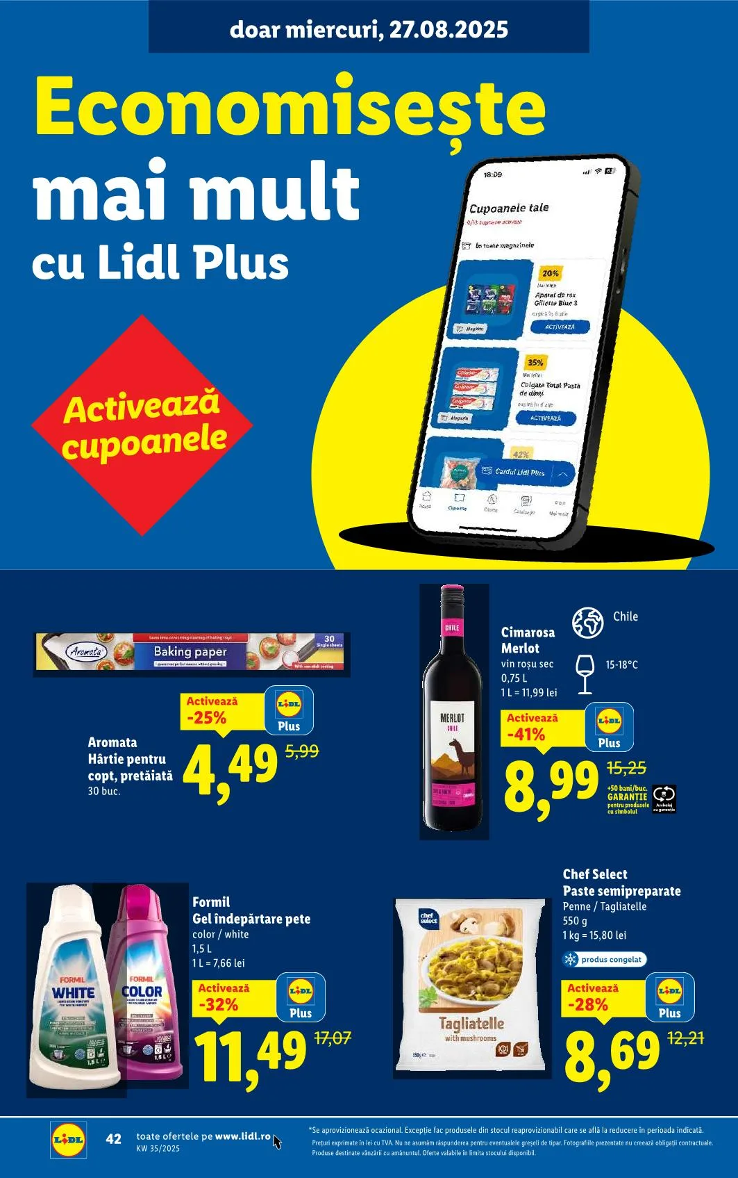 Lidl akciós újság Románia 08.25–08.31 – 37. oldal