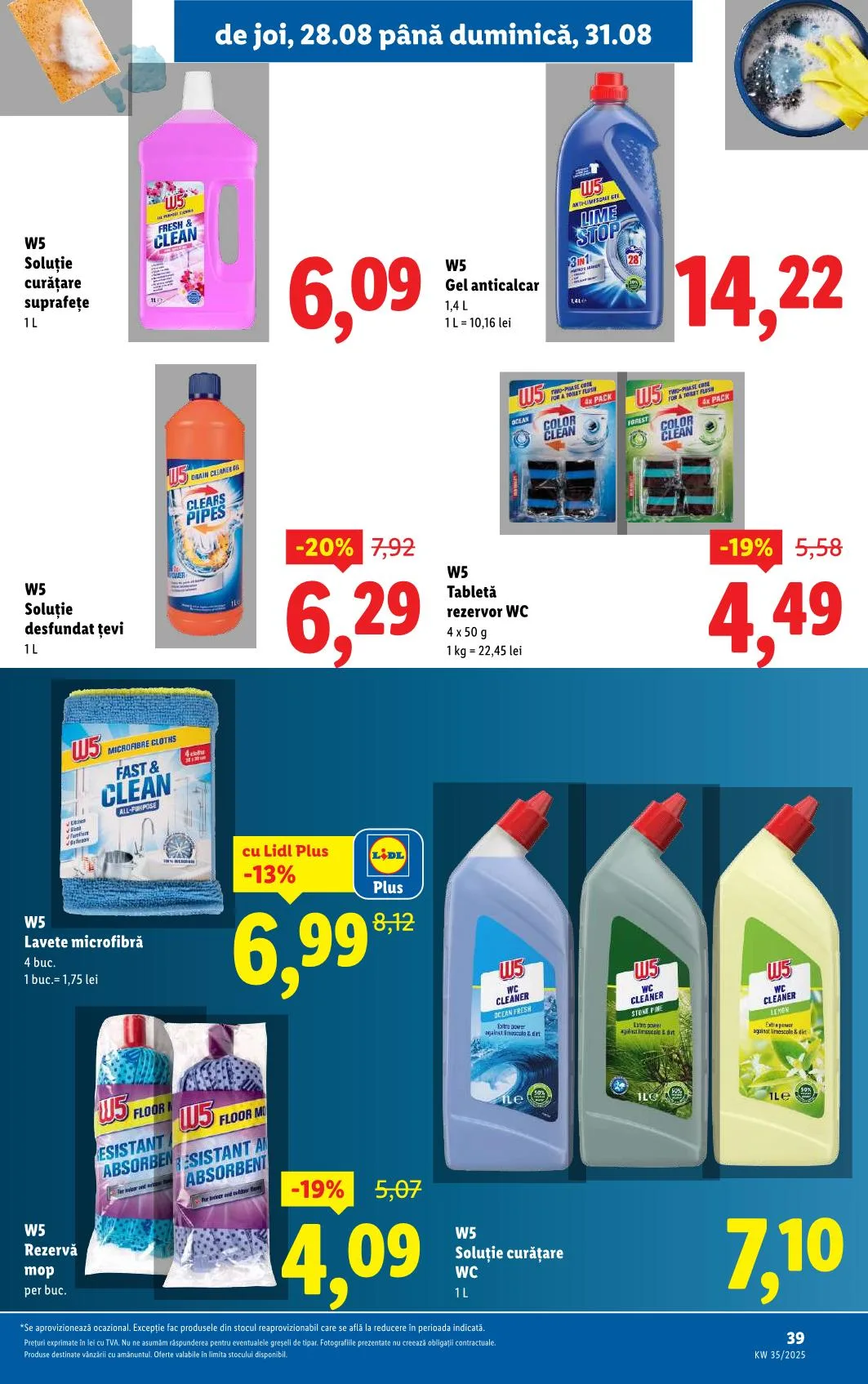 Lidl akciós újság Románia 08.25–08.31 – 49. oldal