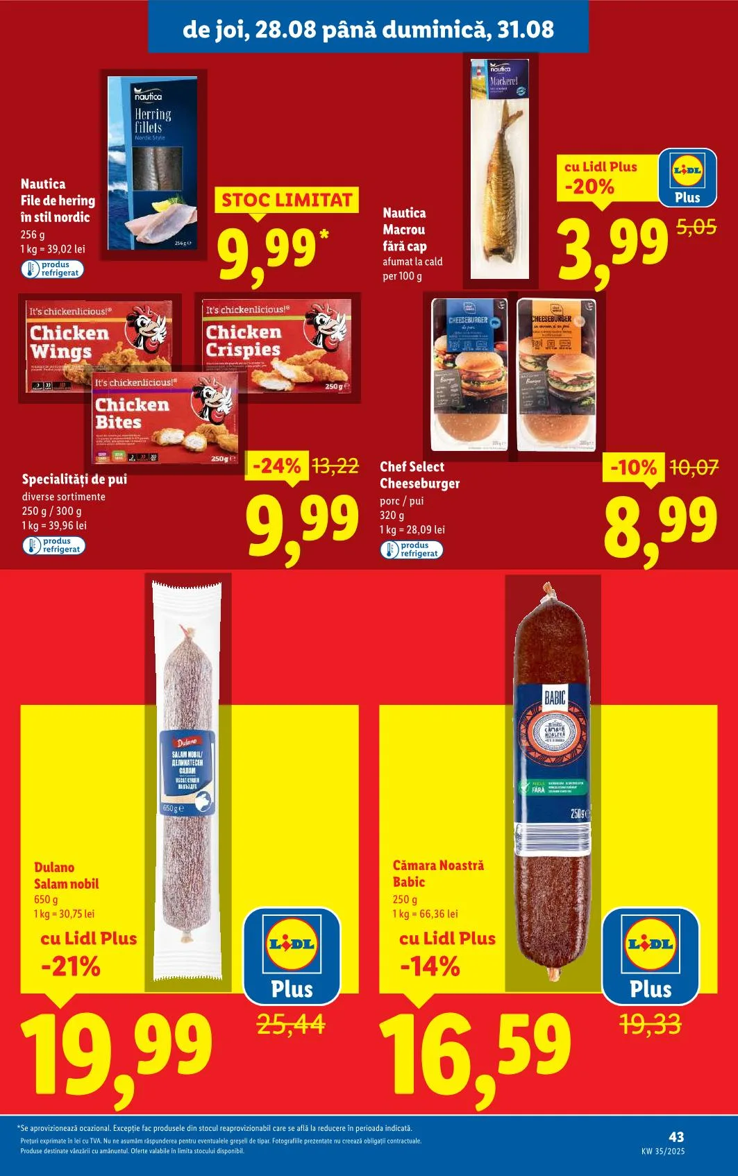 Lidl akciós újság Románia 08.25–08.31 – 53. oldal