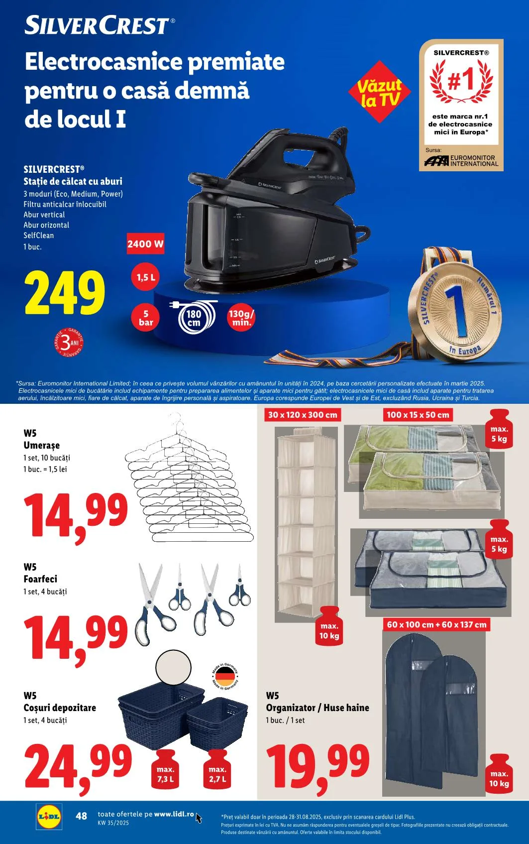 Lidl akciós újság Románia 08.25–08.31 – 59. oldal