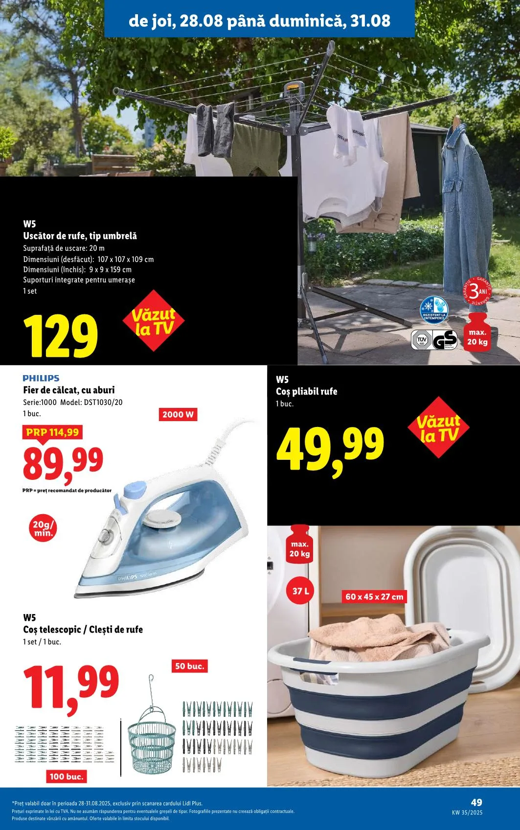 Lidl akciós újság Románia 08.25–08.31 – 60. oldal