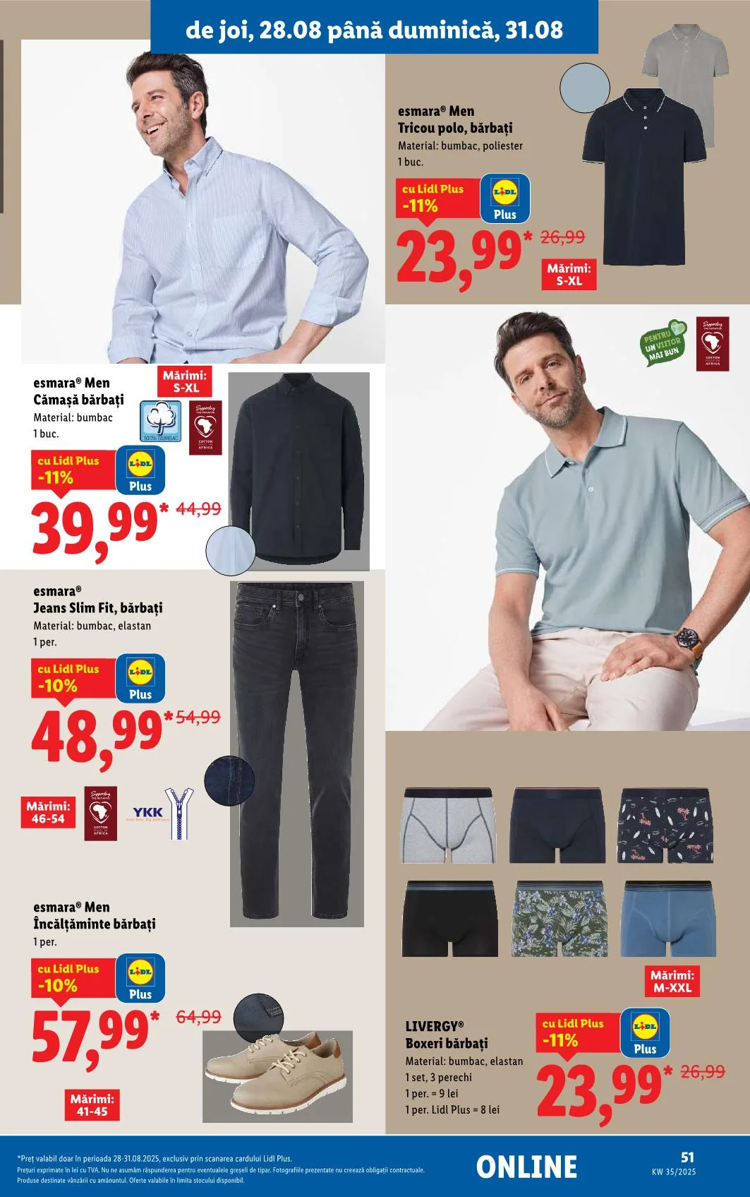 Lidl akciós újság Románia 08.25–08.31 – 62. oldal