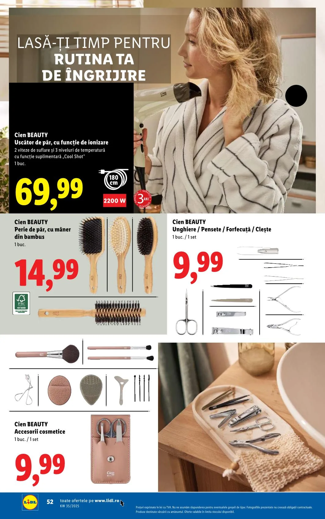 Lidl akciós újság Románia 08.25–08.31 – 63. oldal