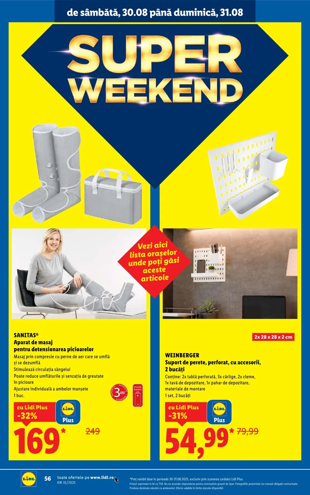 Lidl akciós újság Románia 08.25–08.31 – 68. oldal