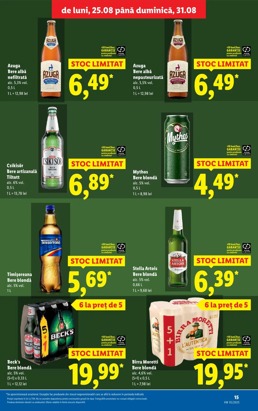 Lidl akciós újság Románia 08.25–08.31 – 7. oldal