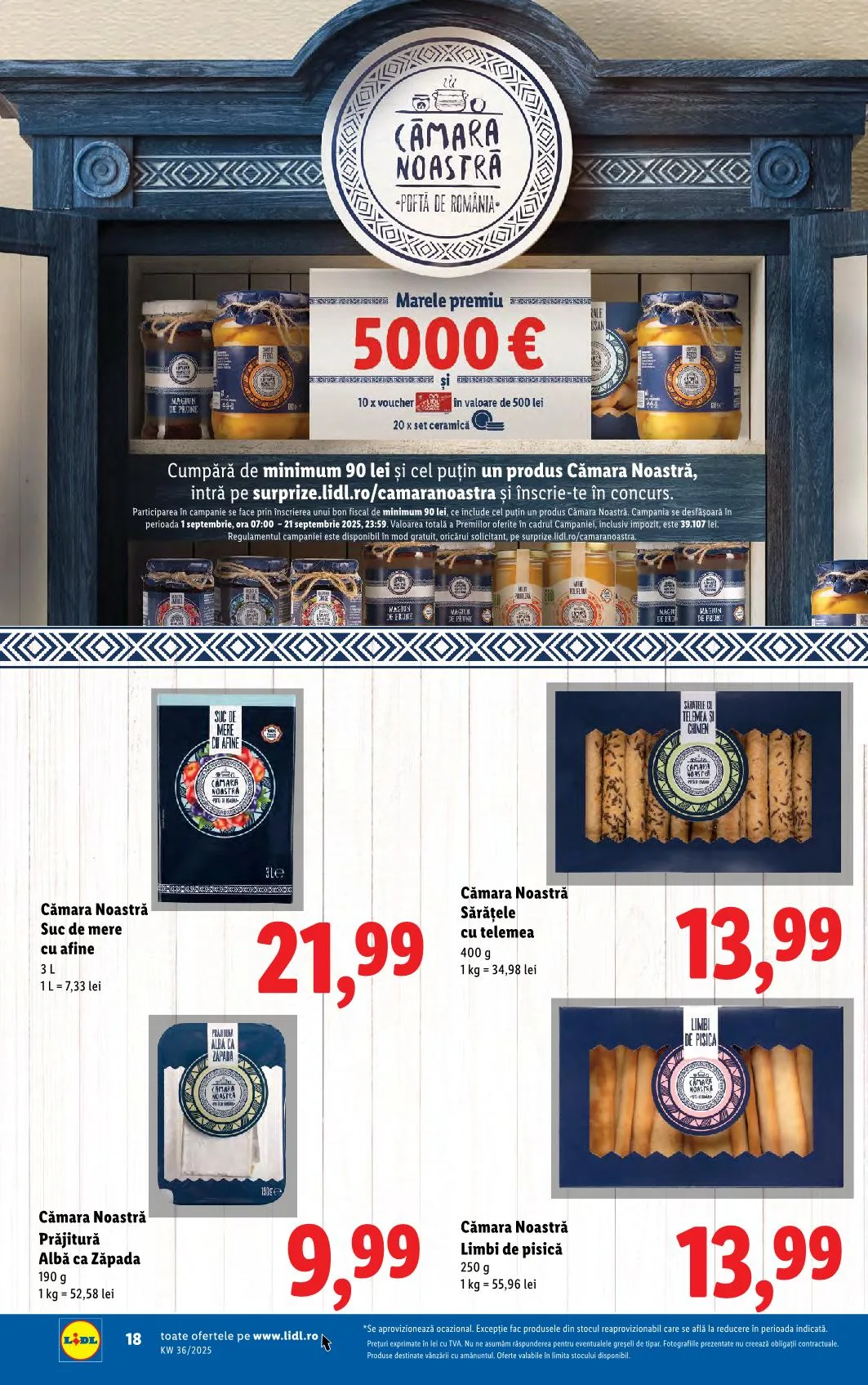 Lidl akciós újság Románia 09.01–09.07 – 10. oldal