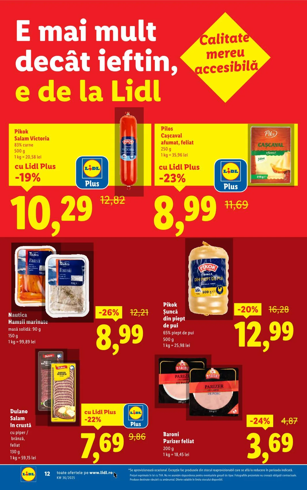 Lidl akciós újság Románia 09.01–09.07 – 4. oldal