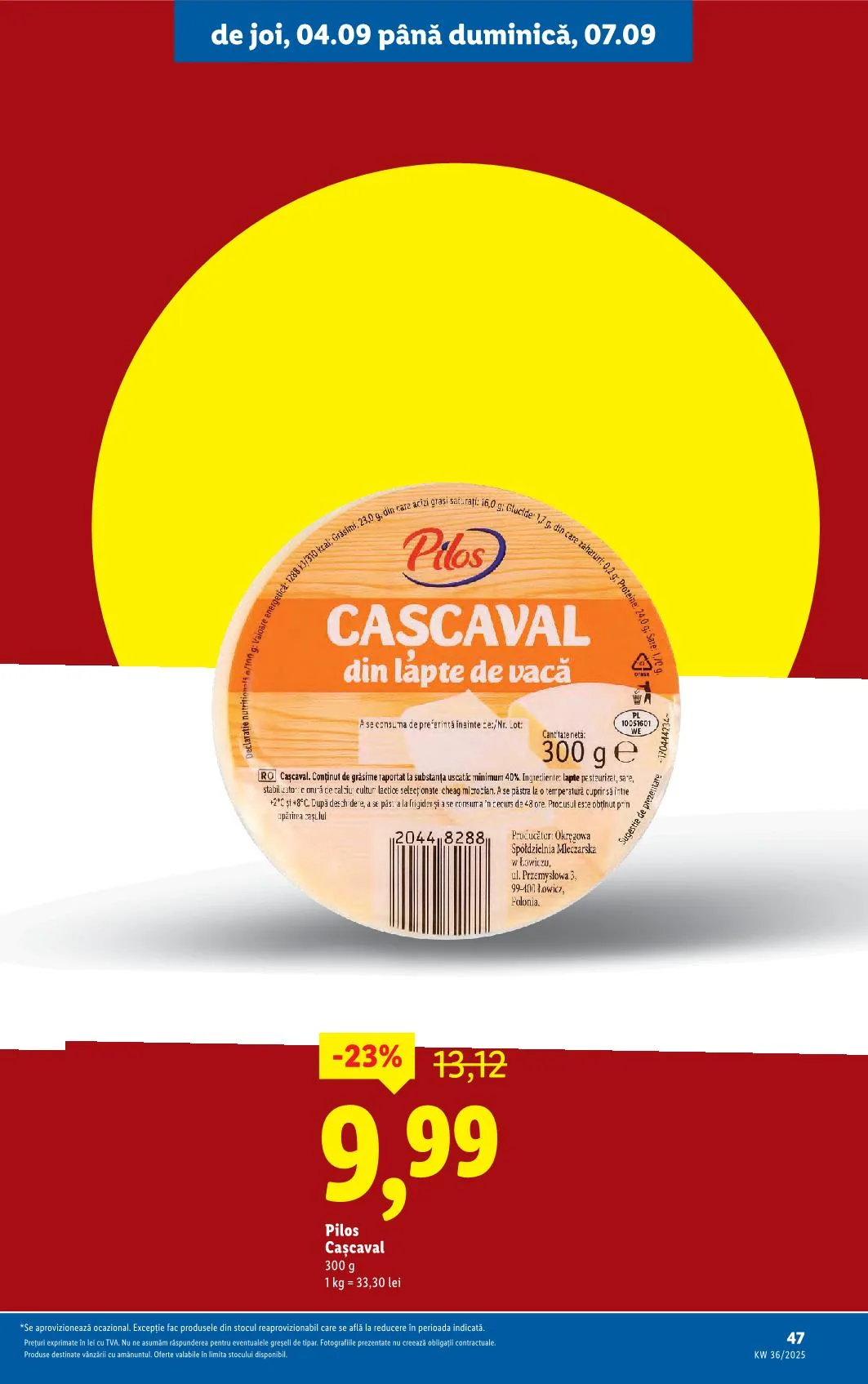 Lidl akciós újság Románia 09.01–09.07 – 42. oldal