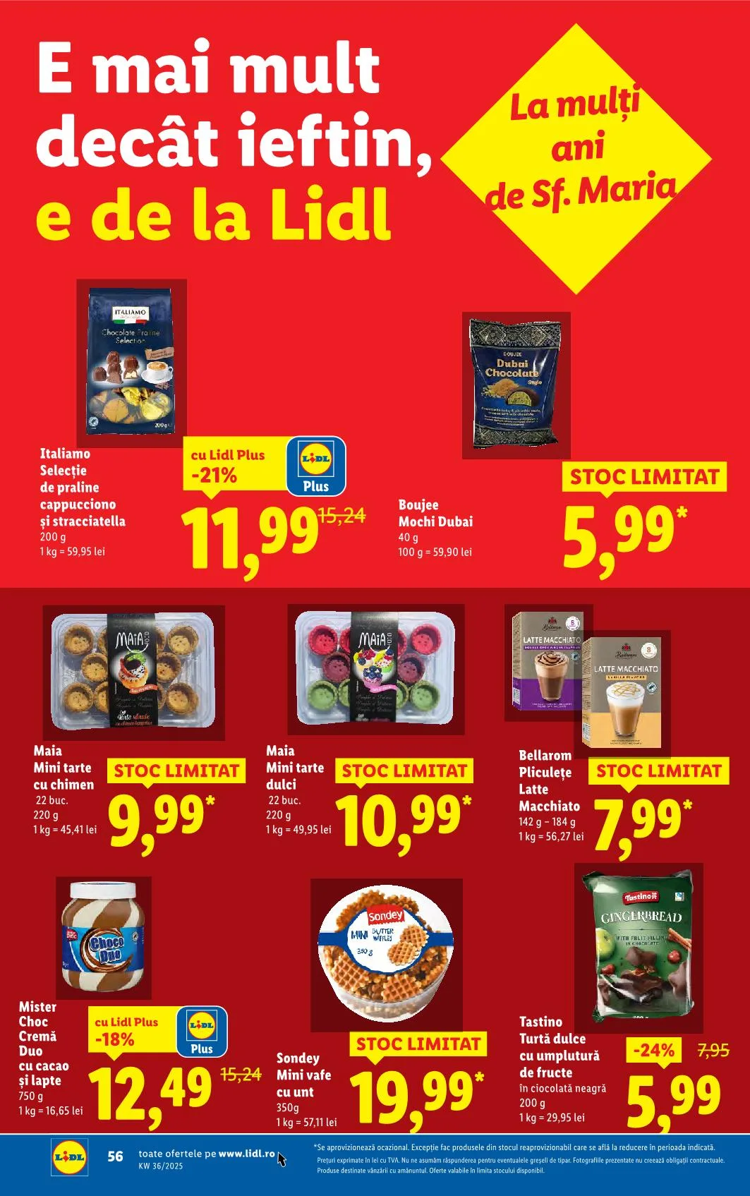 Lidl akciós újság Románia 09.01–09.07 – 52. oldal